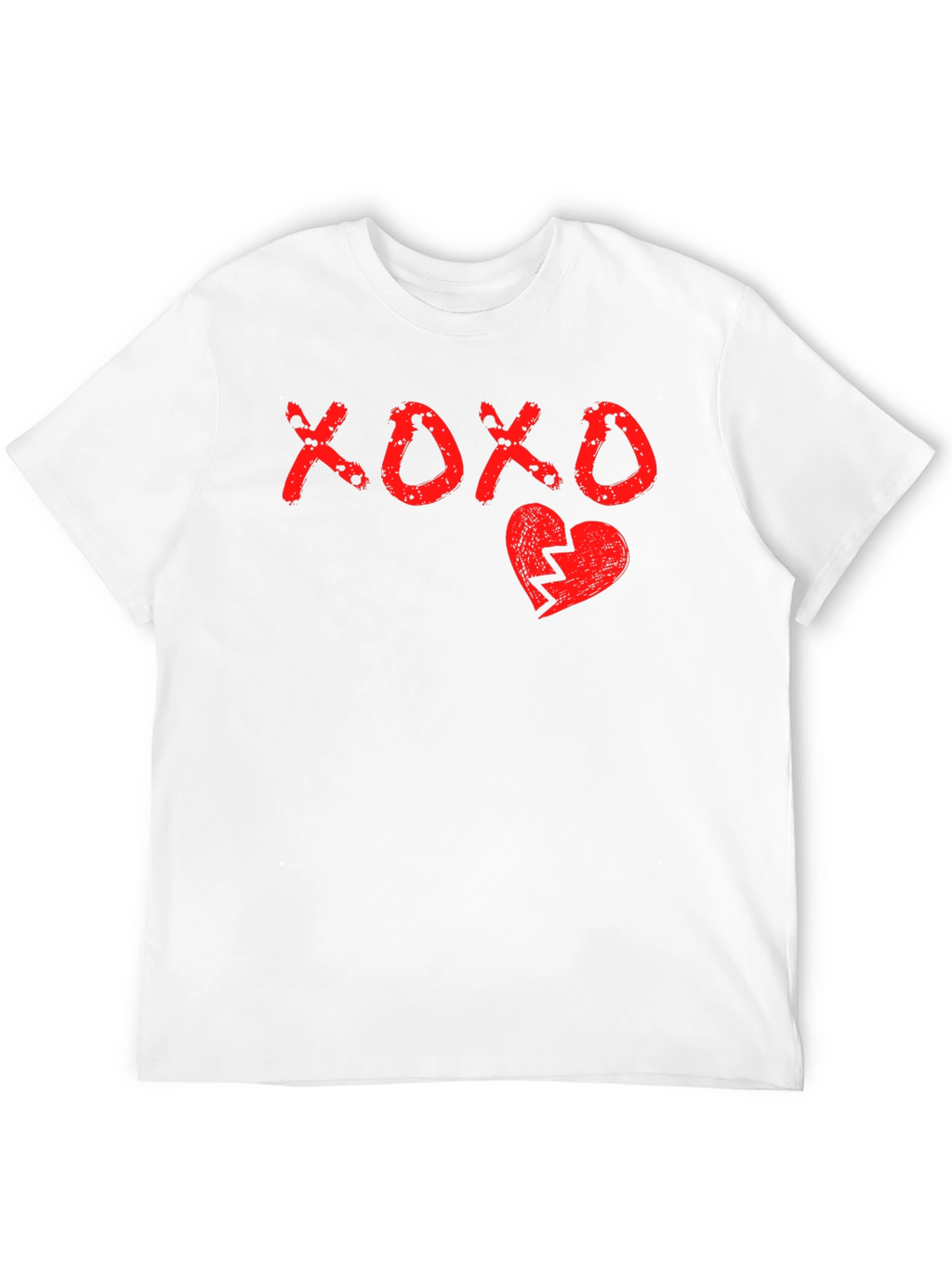 XOXO Broken Heart Graphic Print Tee