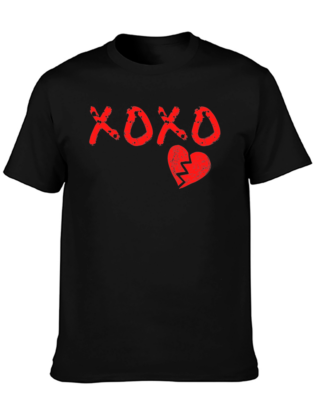 XOXO Broken Heart Graphic Print Tee