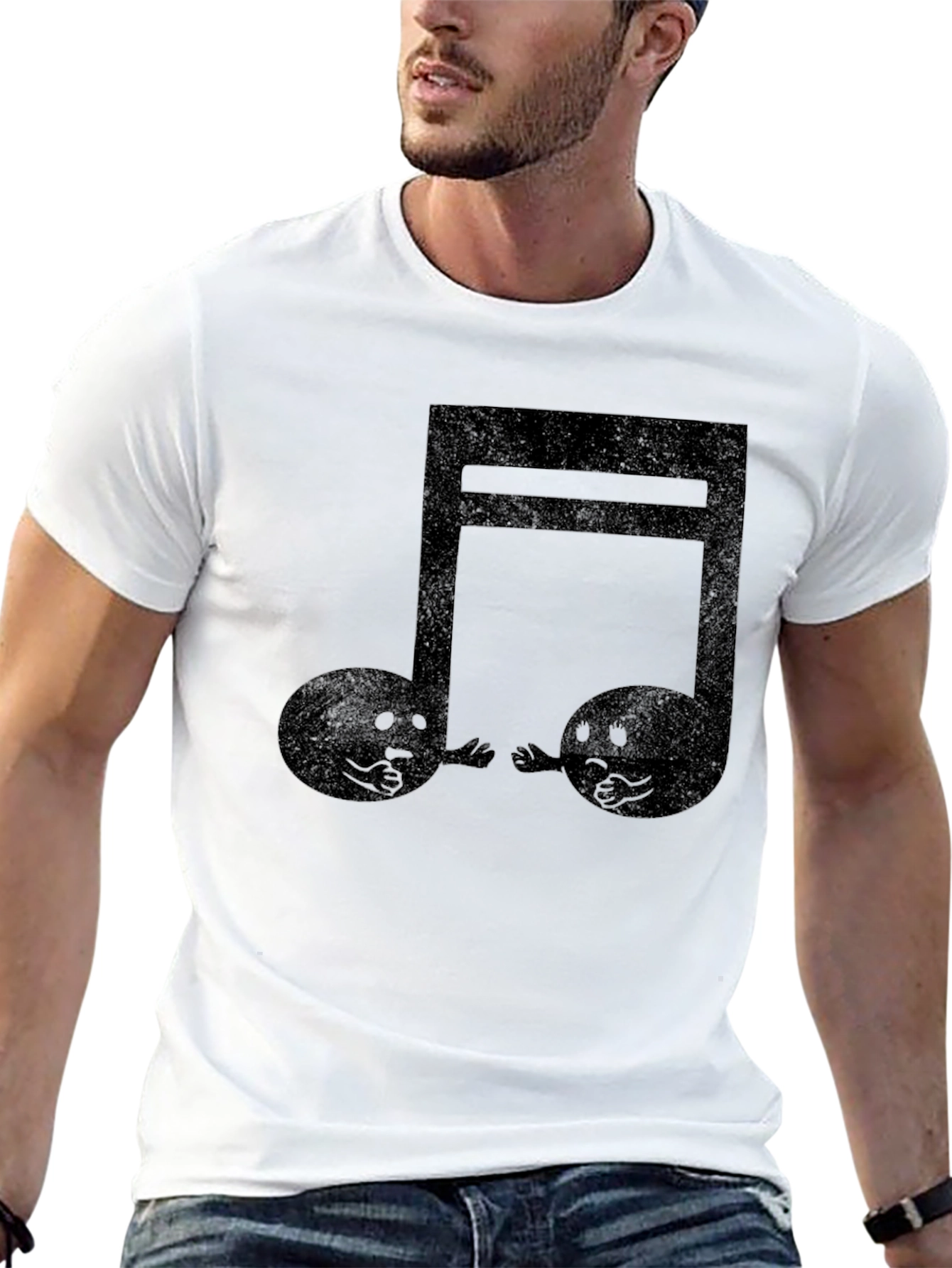 Musical Note T-Shirt - Funny Graphic Tee