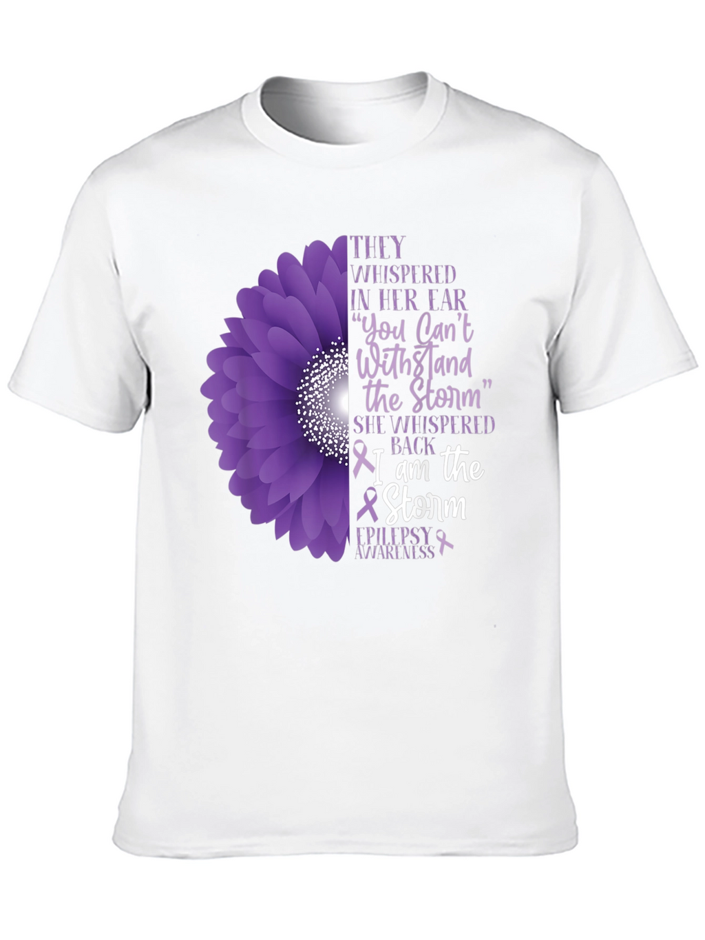 Epilepsy Awareness T-Shirt - I Am The Storm