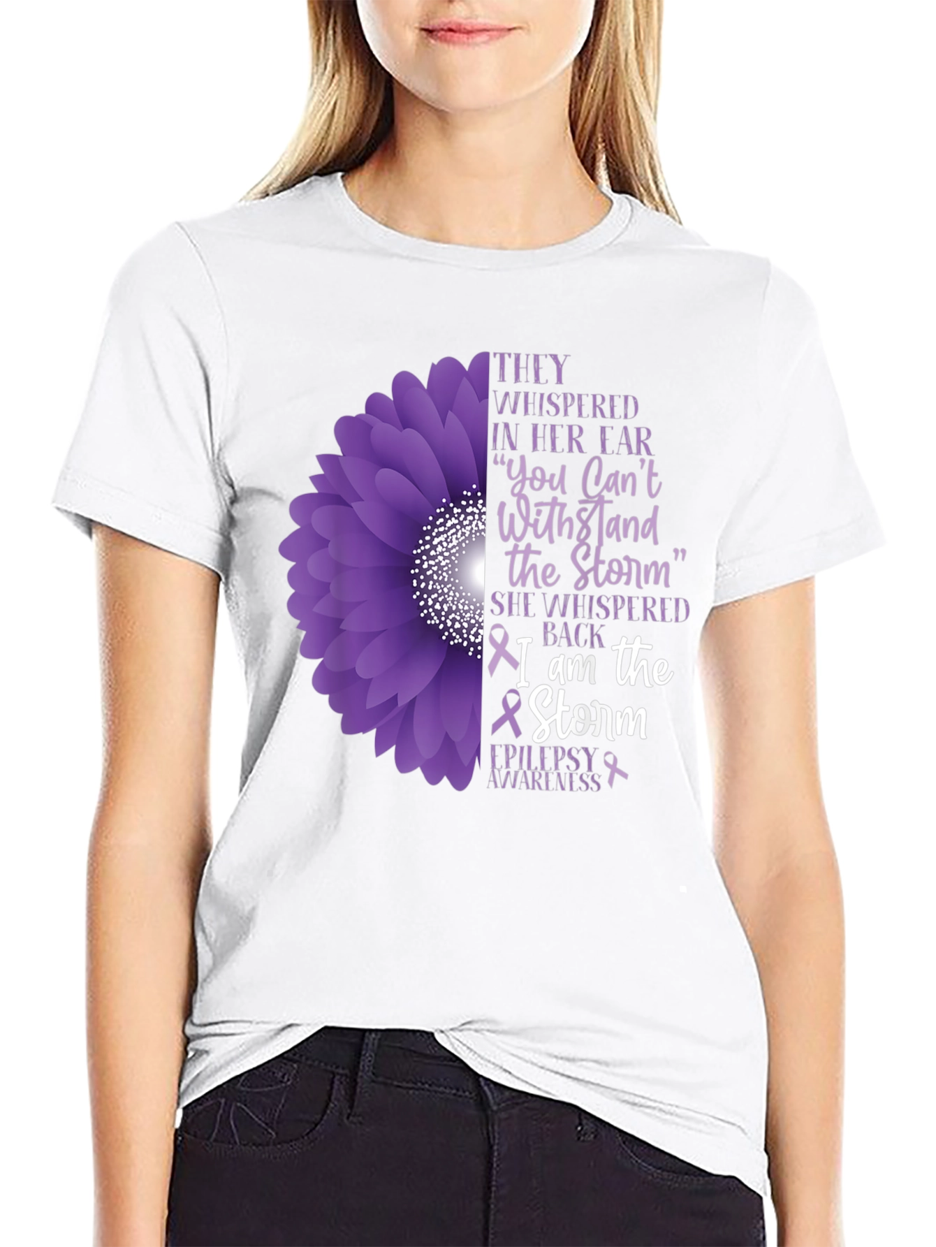 Epilepsy Awareness T-Shirt - I Am The Storm
