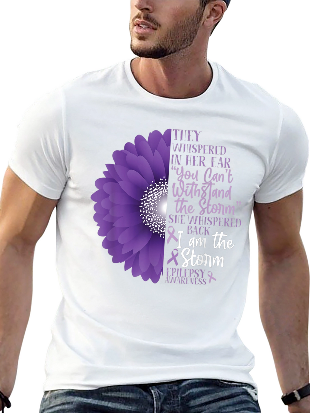 Epilepsy Awareness T-Shirt - I Am The Storm