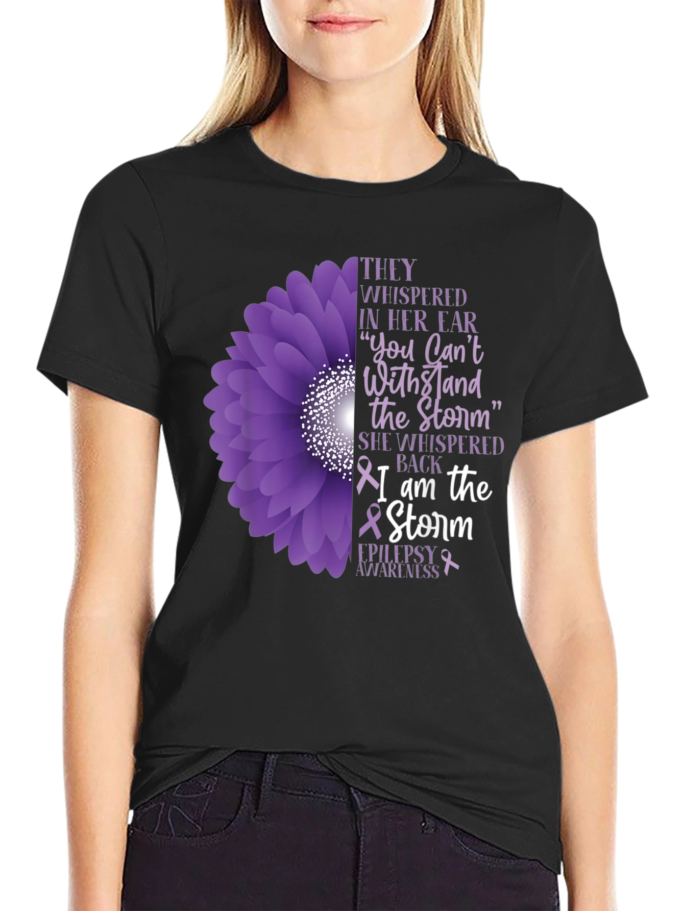 Epilepsy Awareness T-Shirt - I Am The Storm