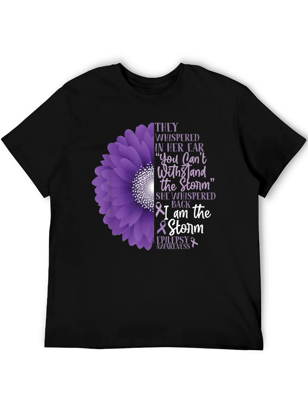 Epilepsy Awareness T-Shirt - I Am The Storm