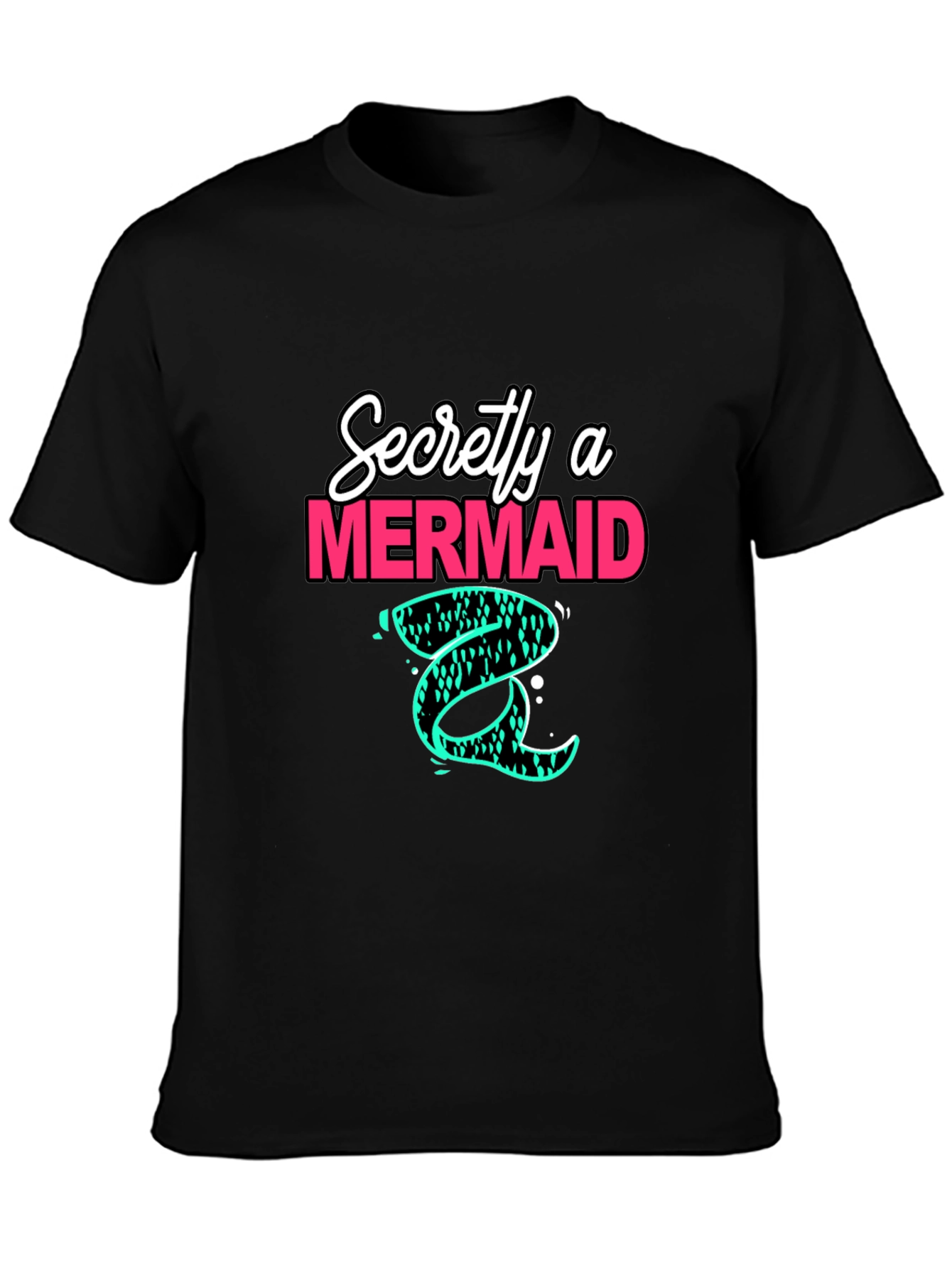 Secretly a Mermaid Graphic Tee