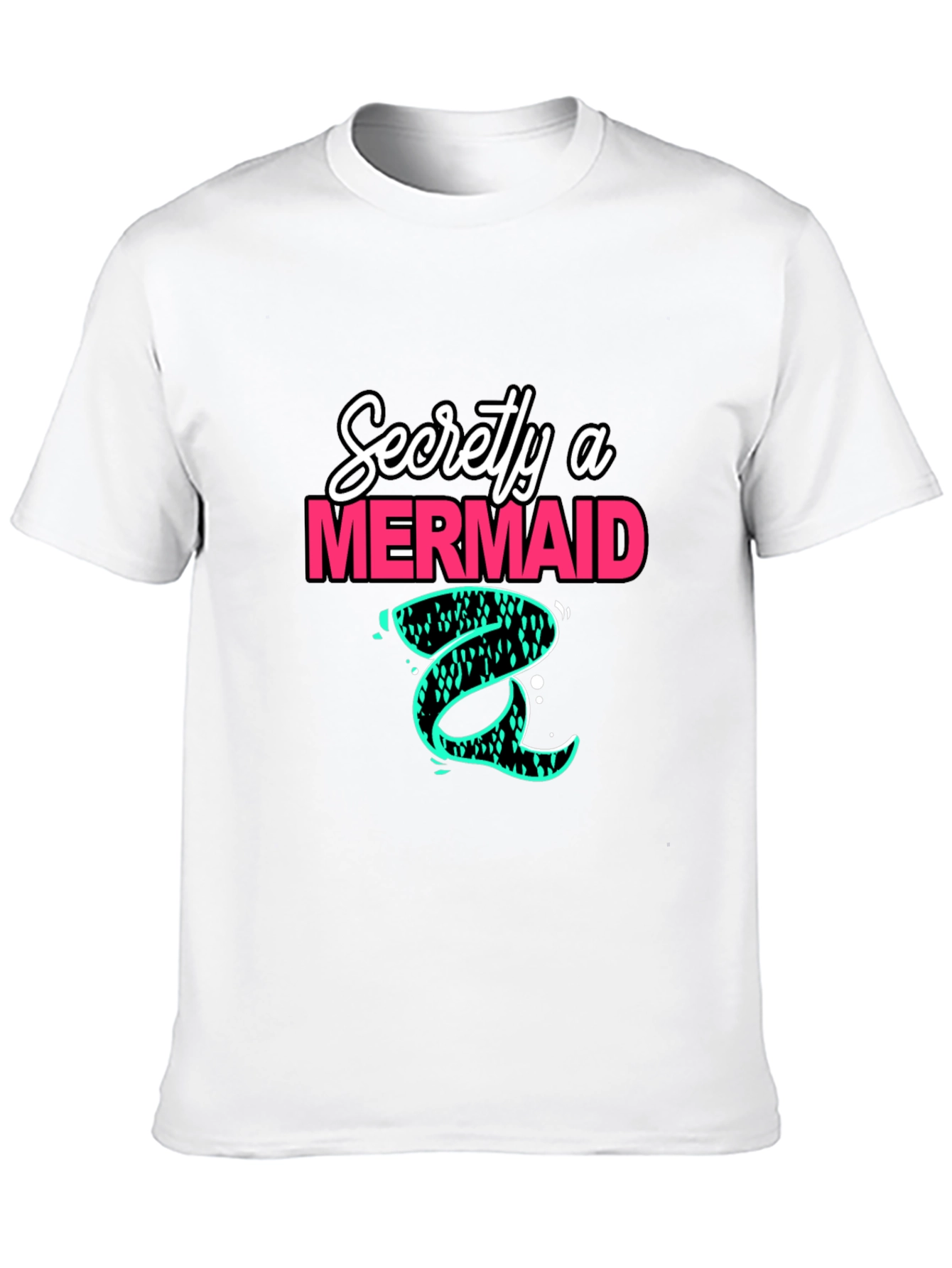 Secretly a Mermaid Graphic Tee