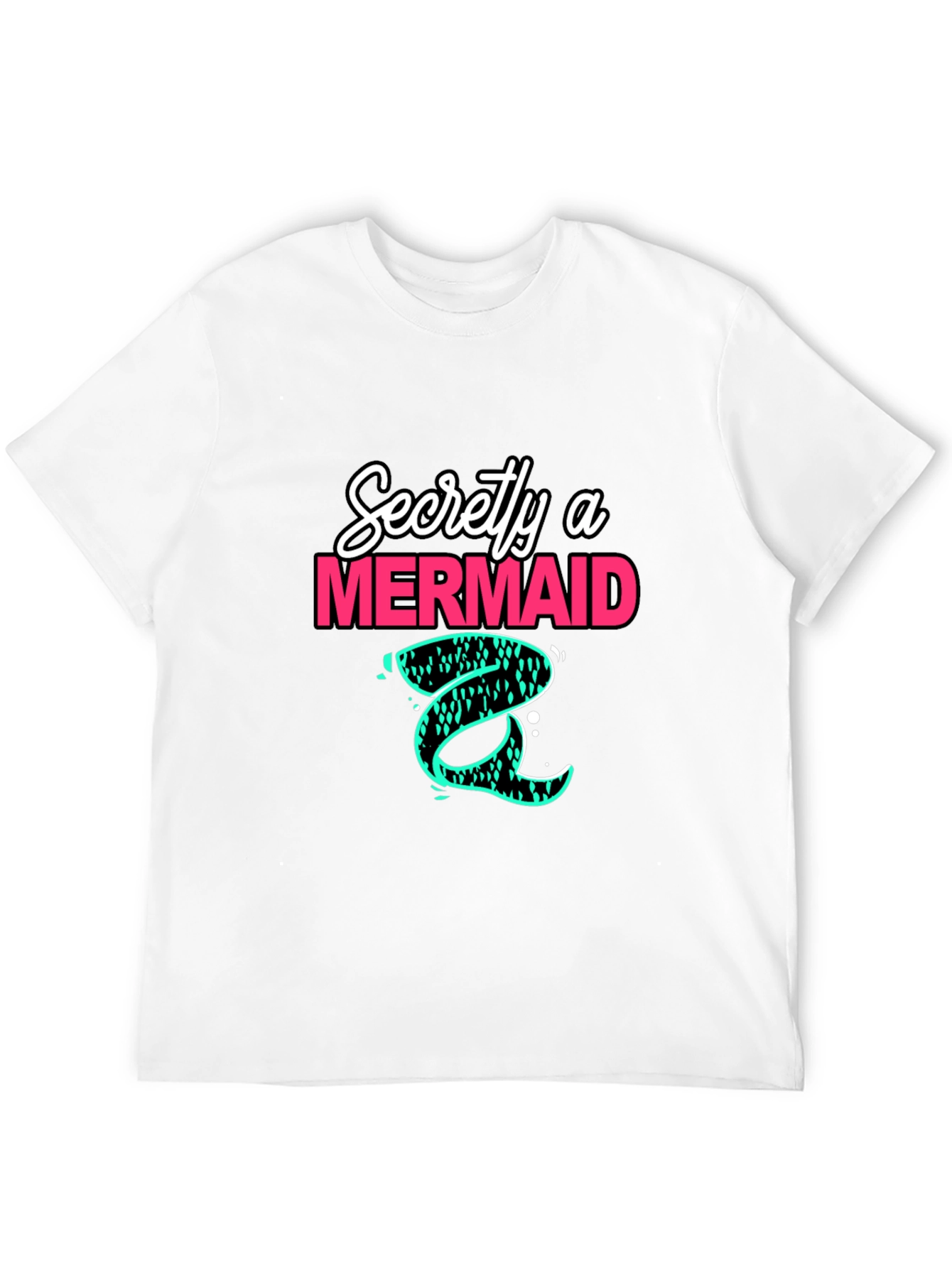 Secretly a Mermaid Graphic Tee