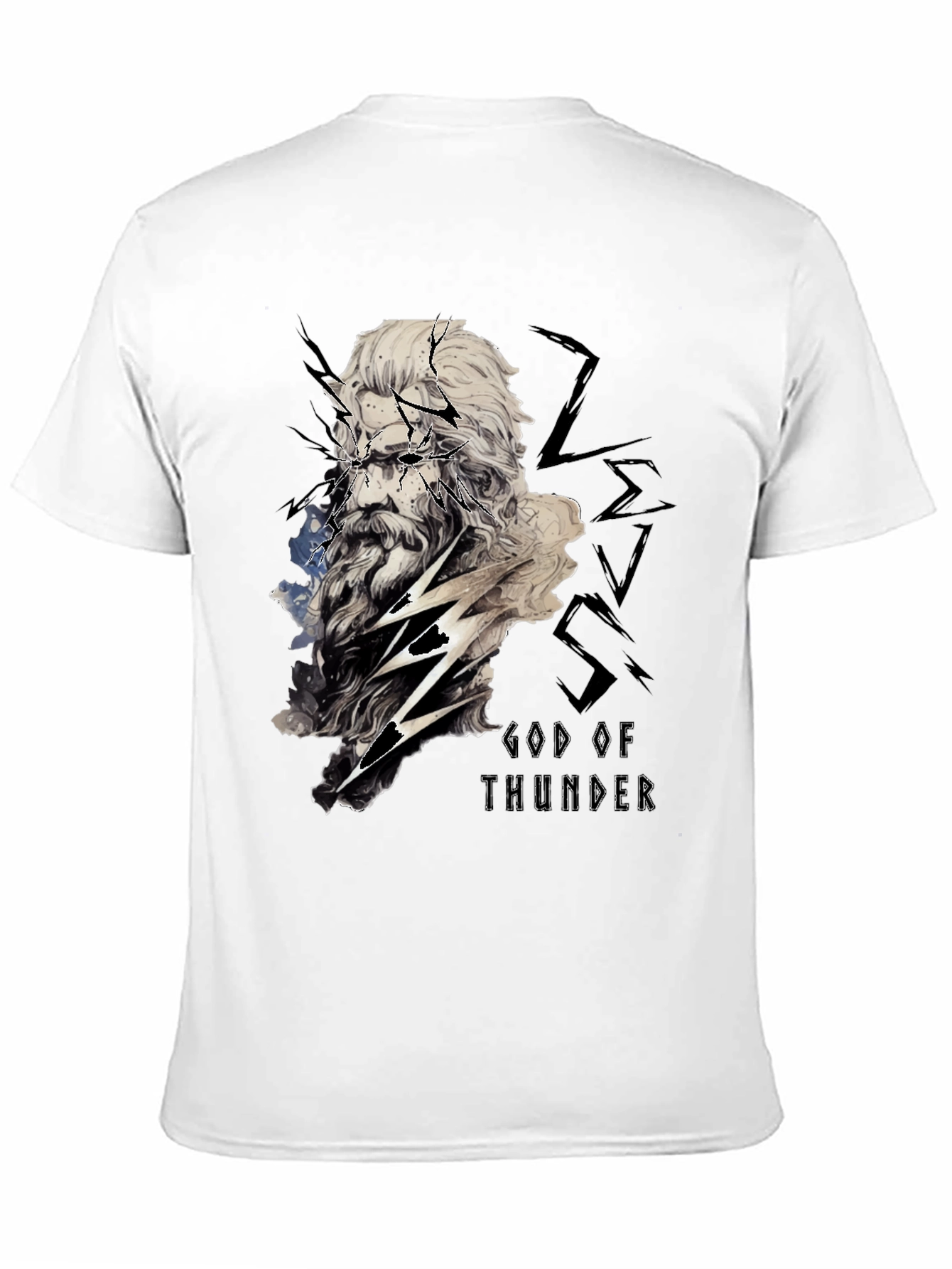 God of Thunder Graphic Tee - Black