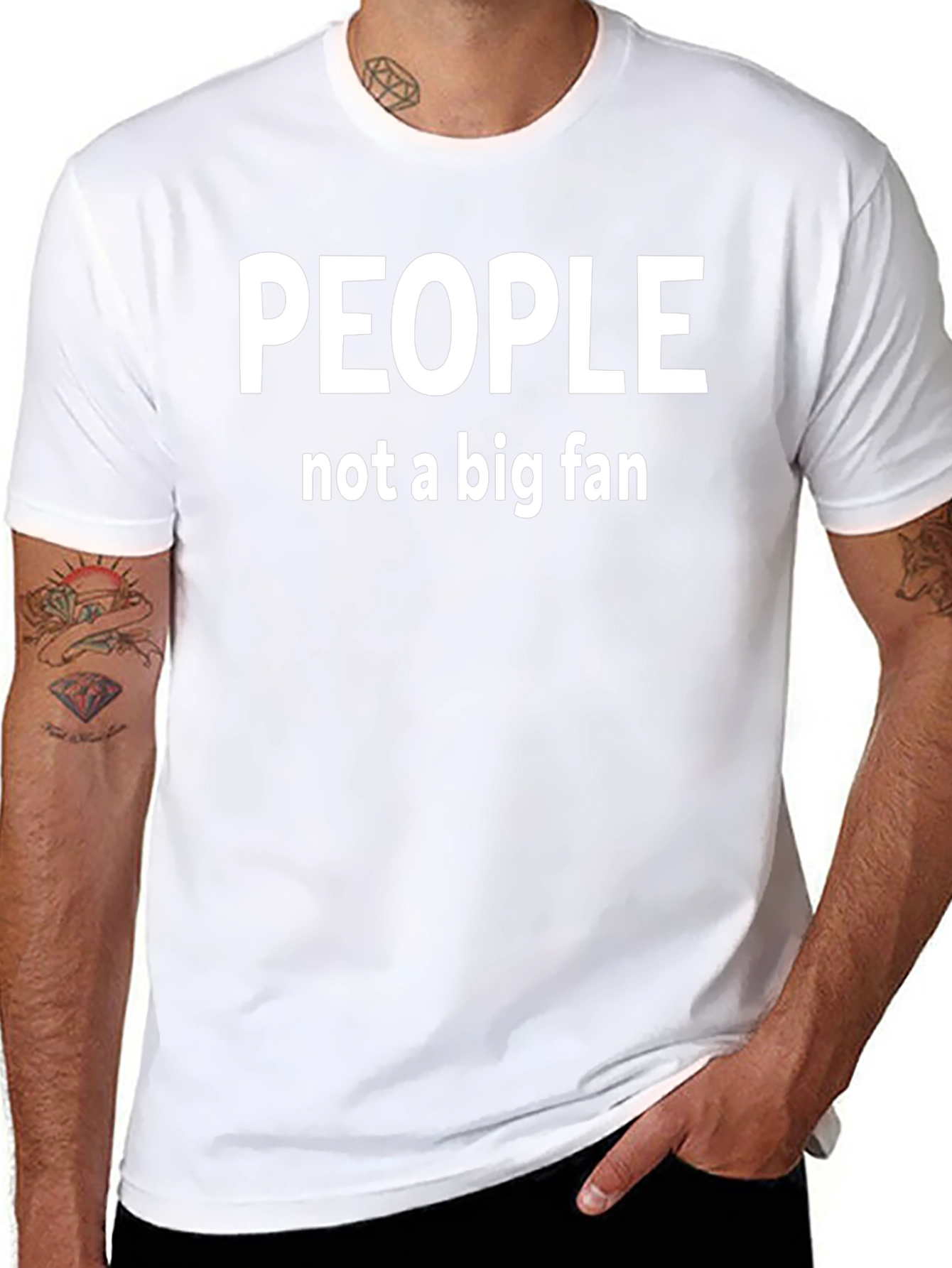 People Not A Big Fan Graphic T-Shirt