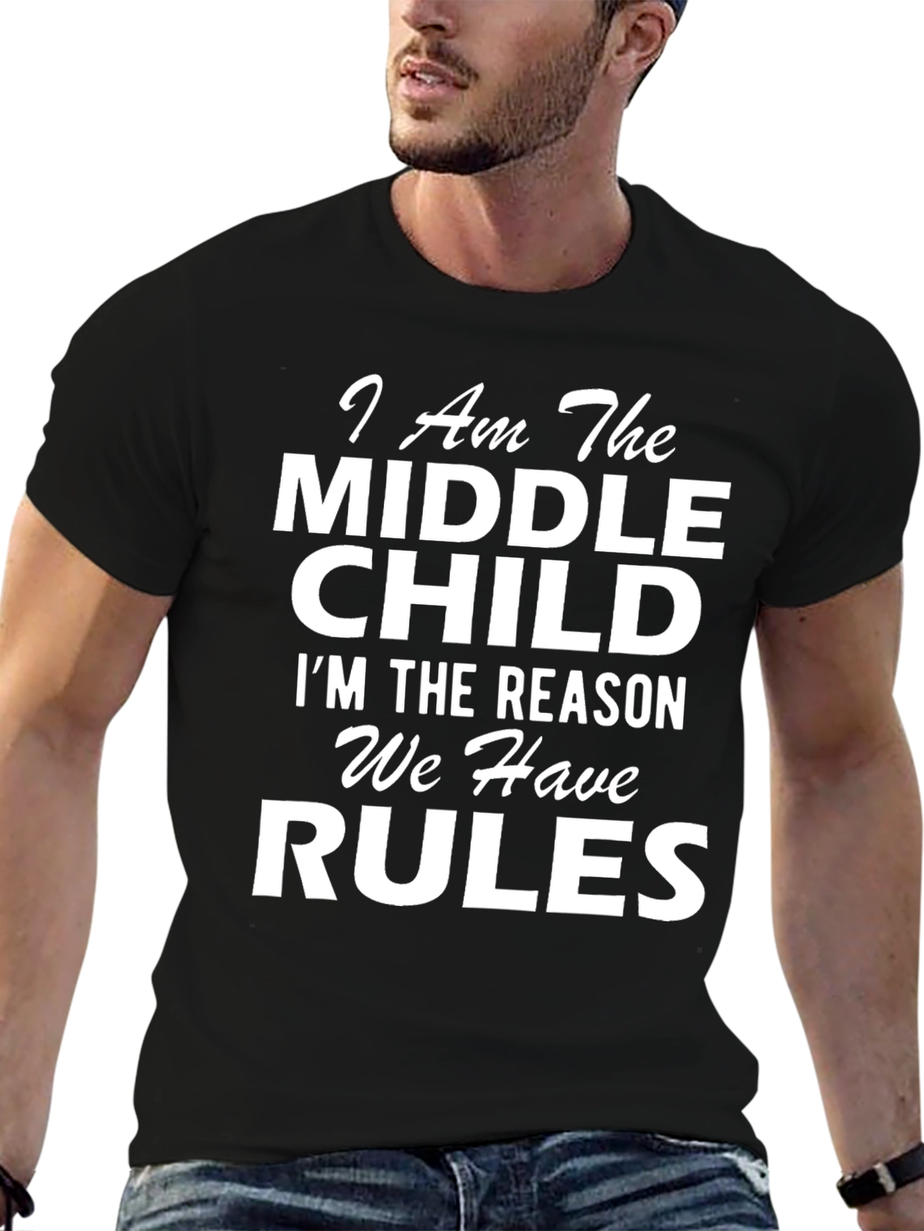 Middle Child T-Shirt - Funny Slogan Tee