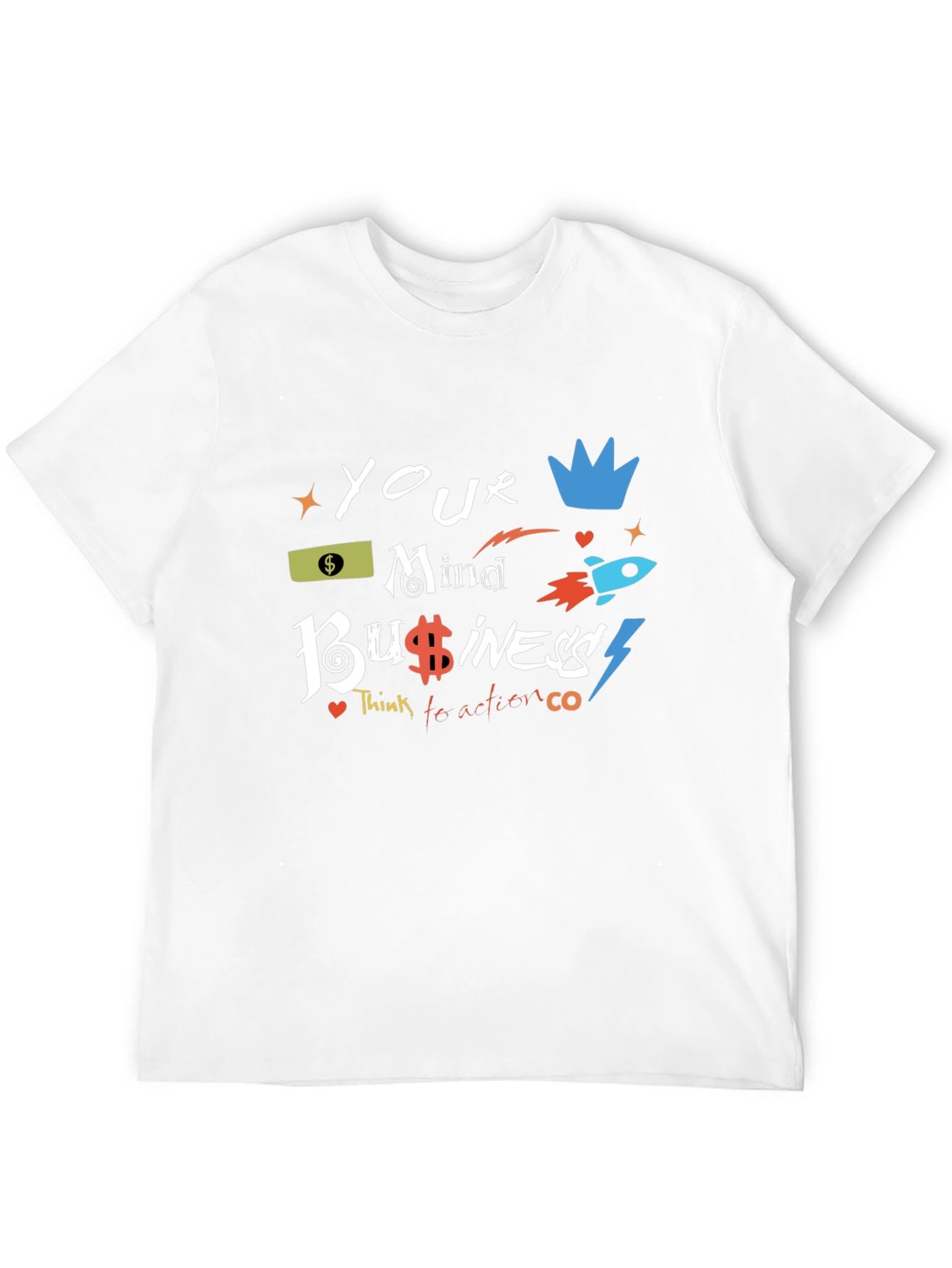 Your Mind Business Black Graphic Tee