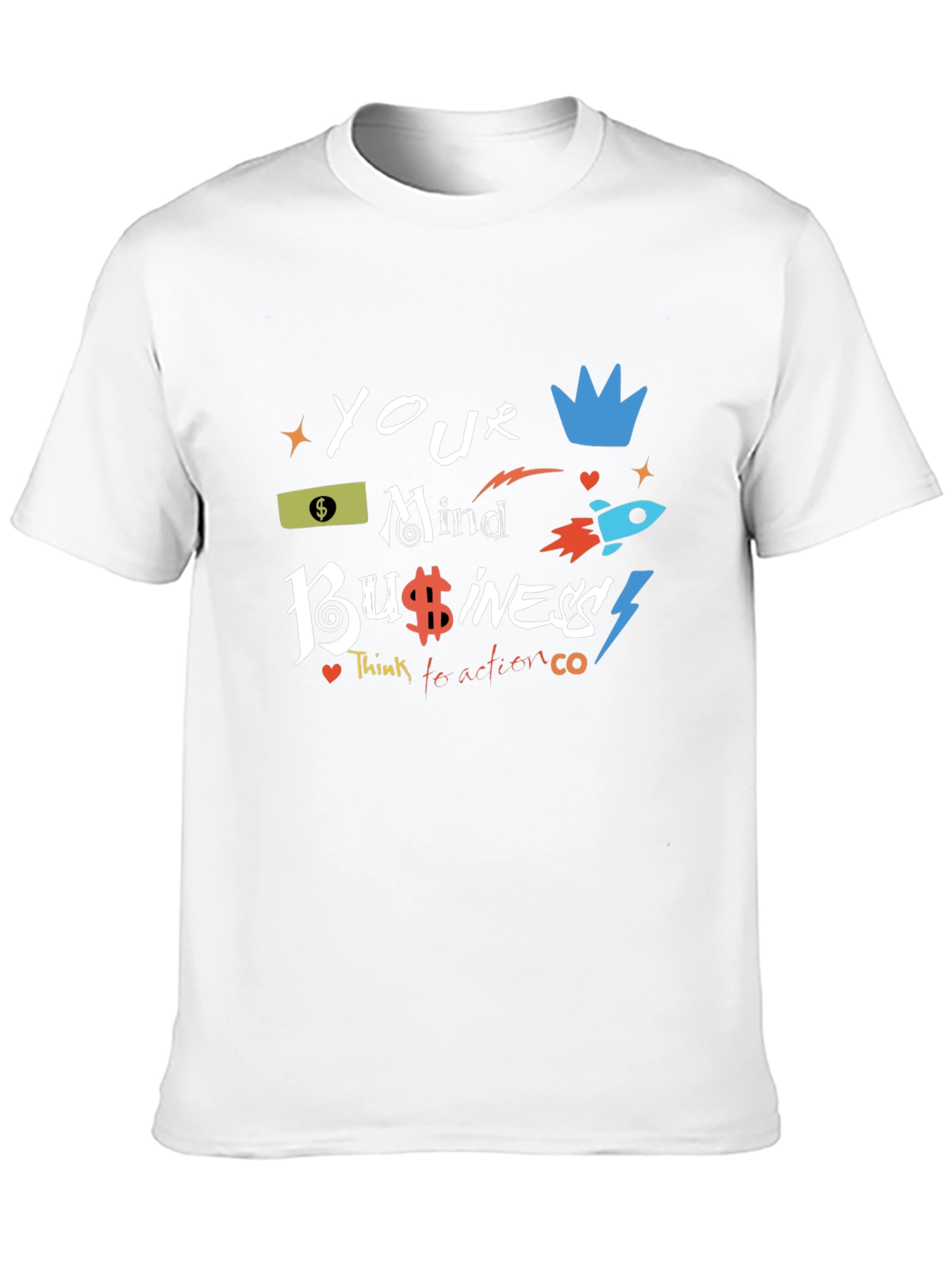 Your Mind Business Black Graphic Tee