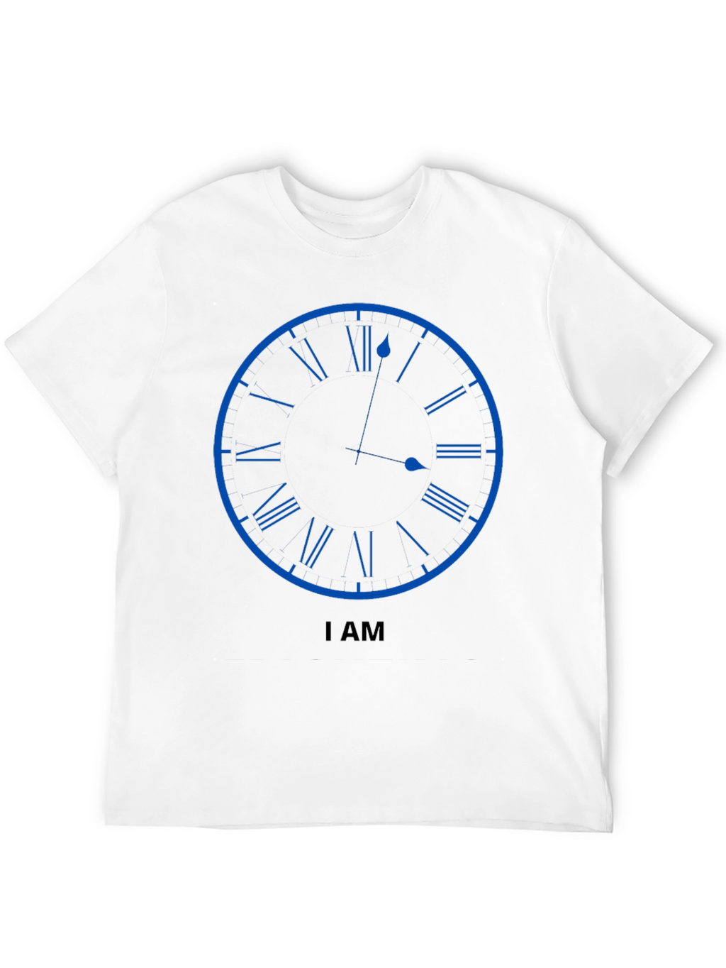 Clock Face Graphic Tee - Time is Now T-Shirt