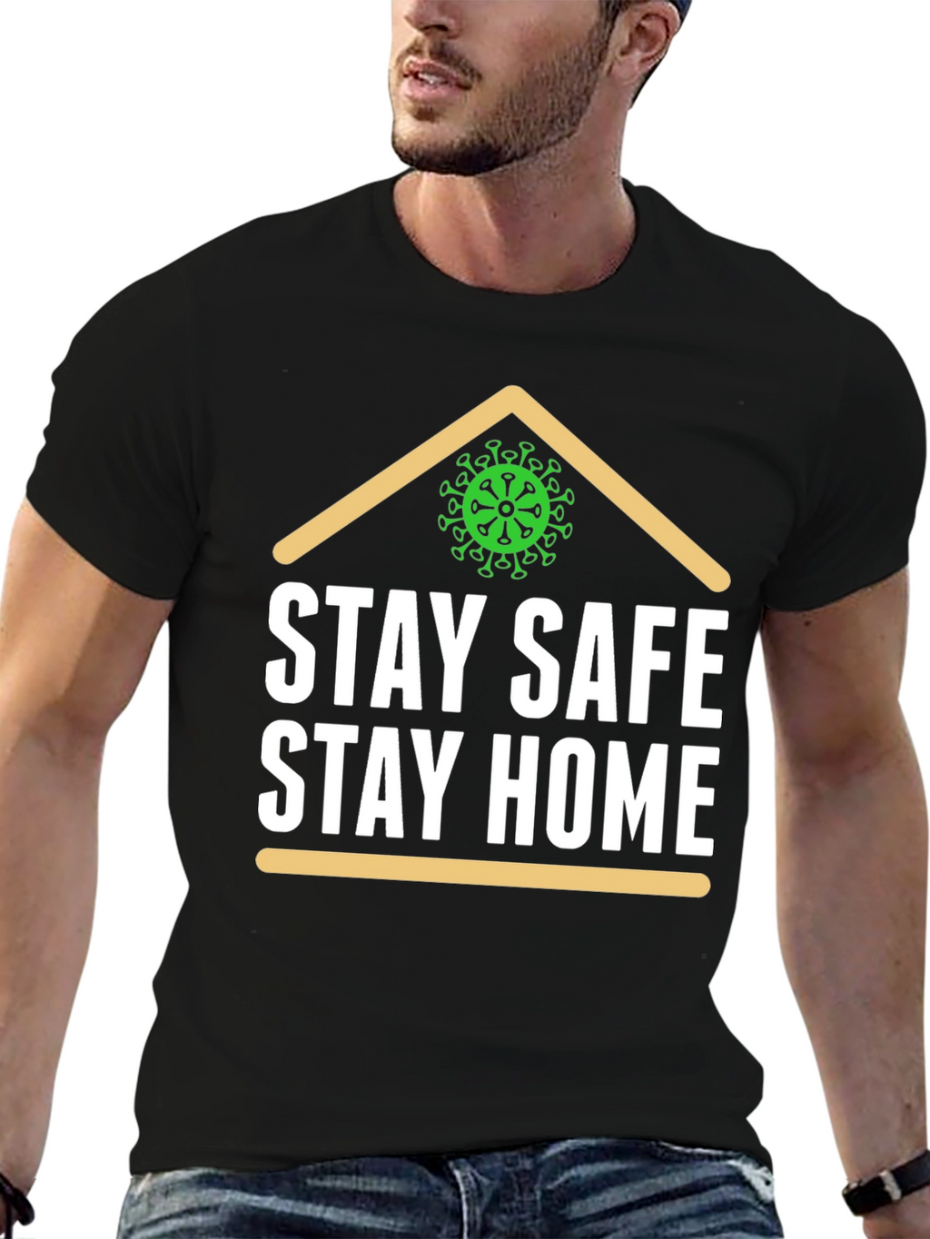 Stay Safe Stay Home Tee