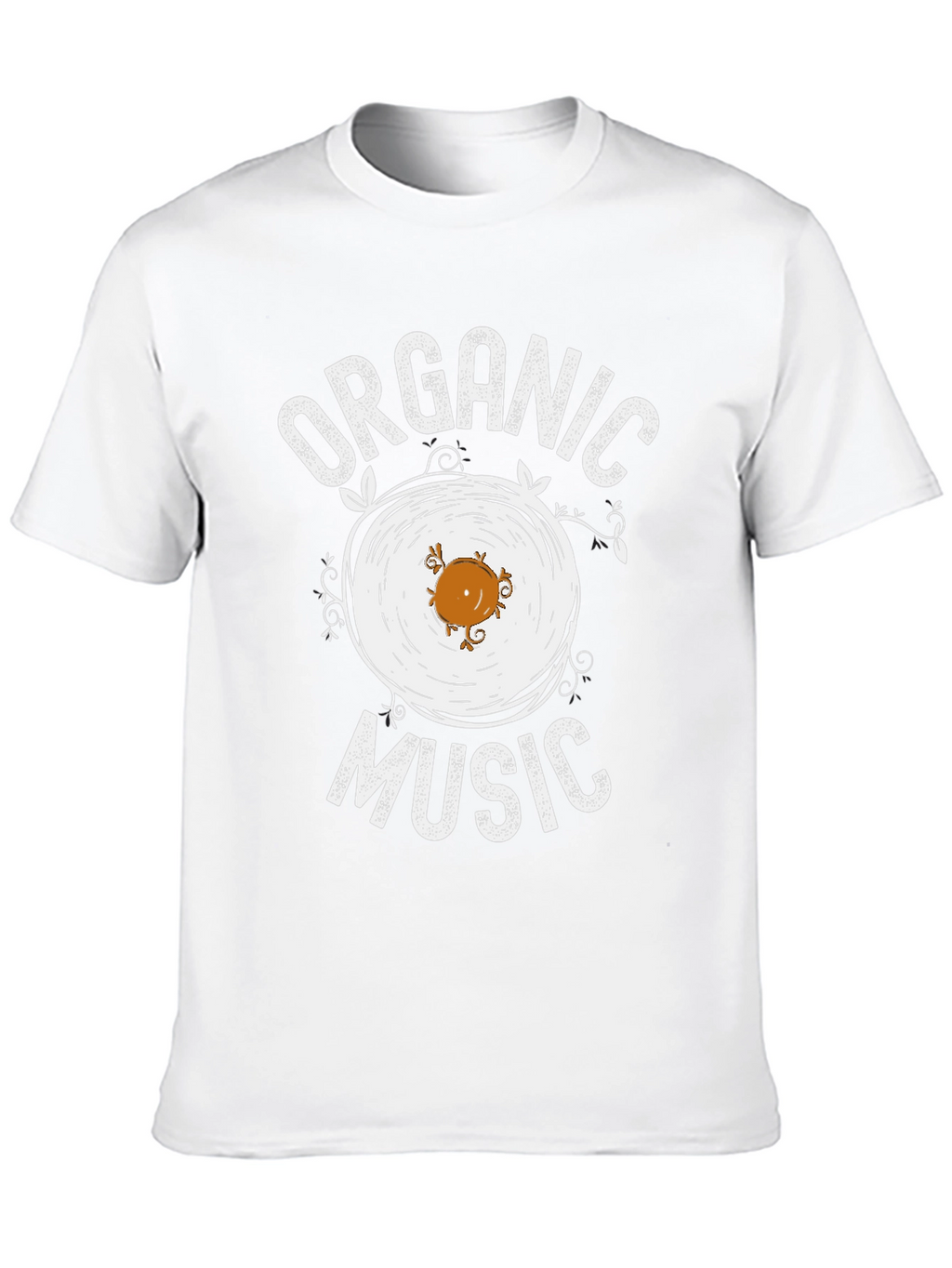Organic Music Black Graphic T-Shirt