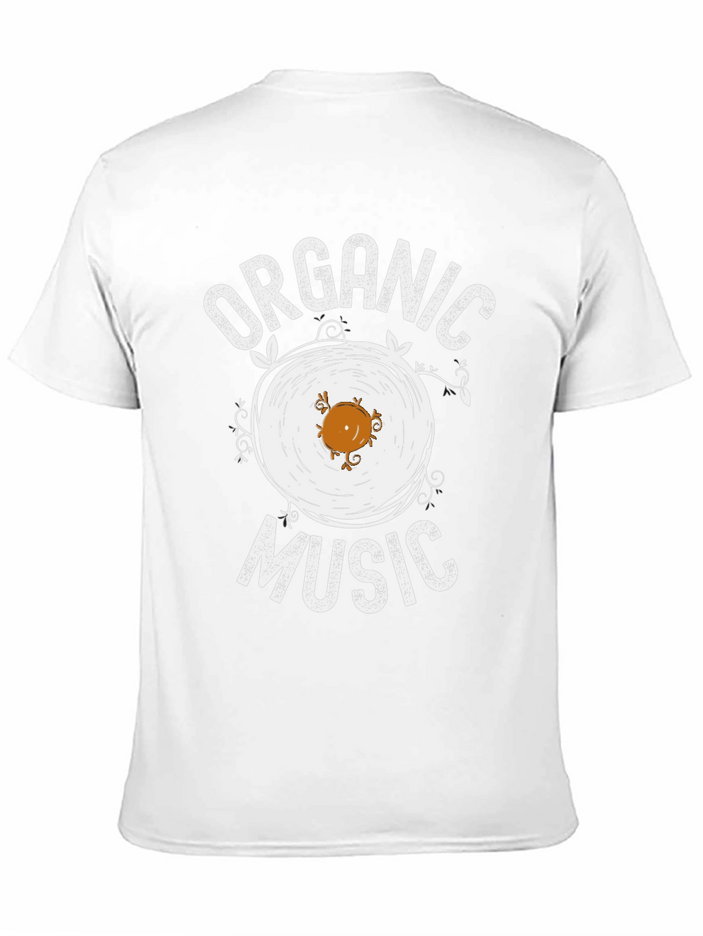 Organic Music Black Graphic T-Shirt