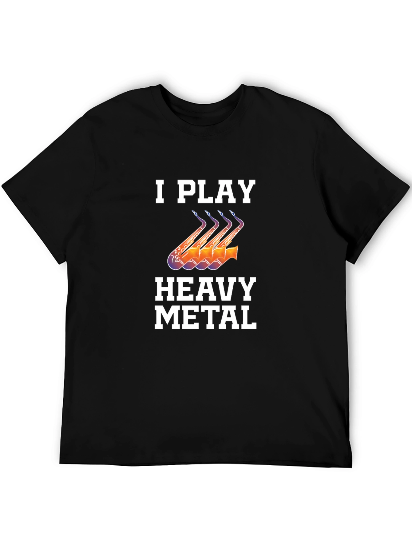 I Play Heavy Metal Saxophone T-Shirt