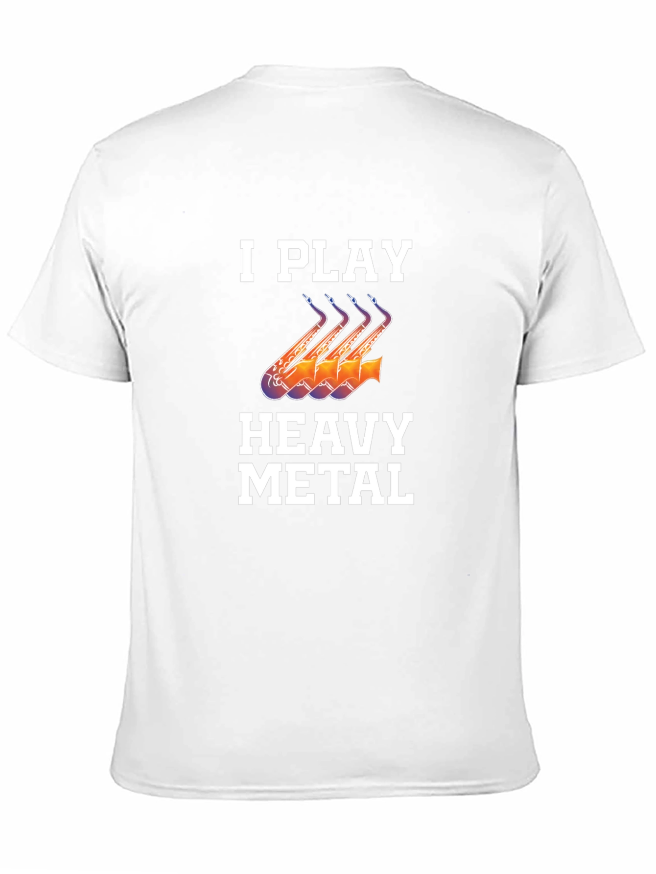 I Play Heavy Metal Saxophone T-Shirt