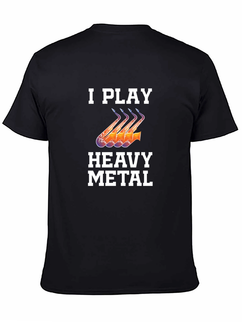 I Play Heavy Metal Saxophone T-Shirt