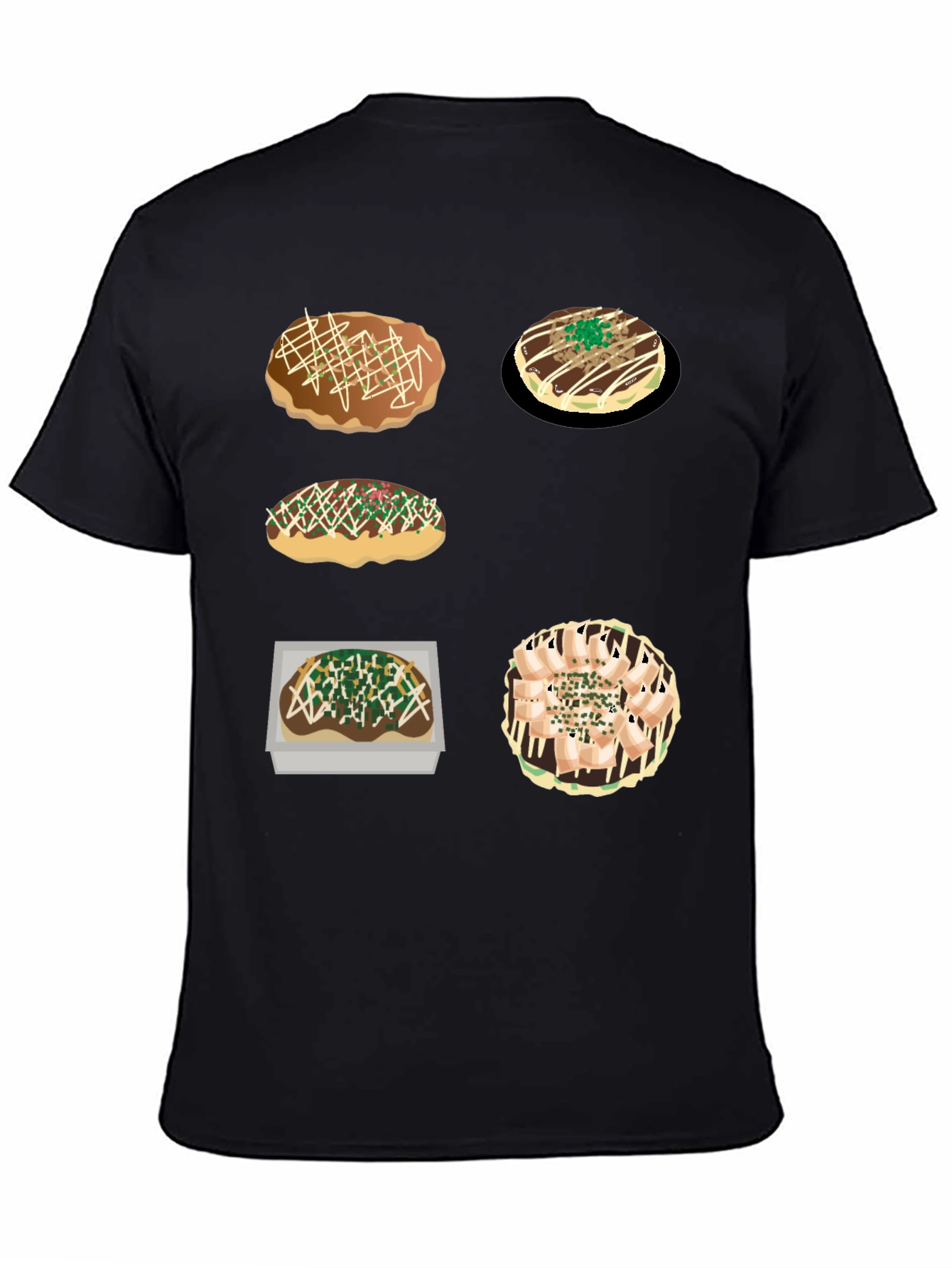 Okonomiyaki Food Tee - Japanese Street Food Shirt