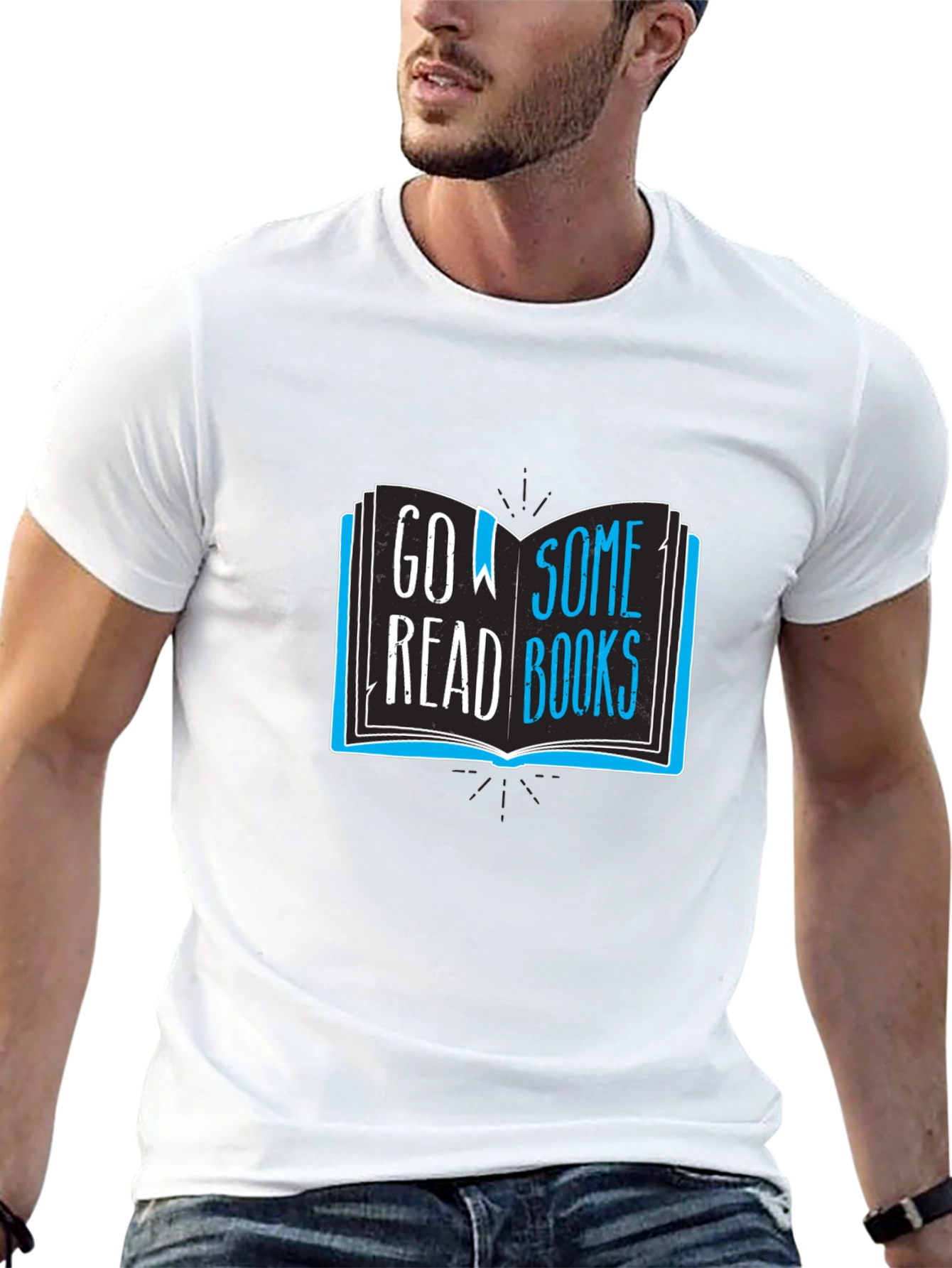 Go Read Some Books Graphic Tee