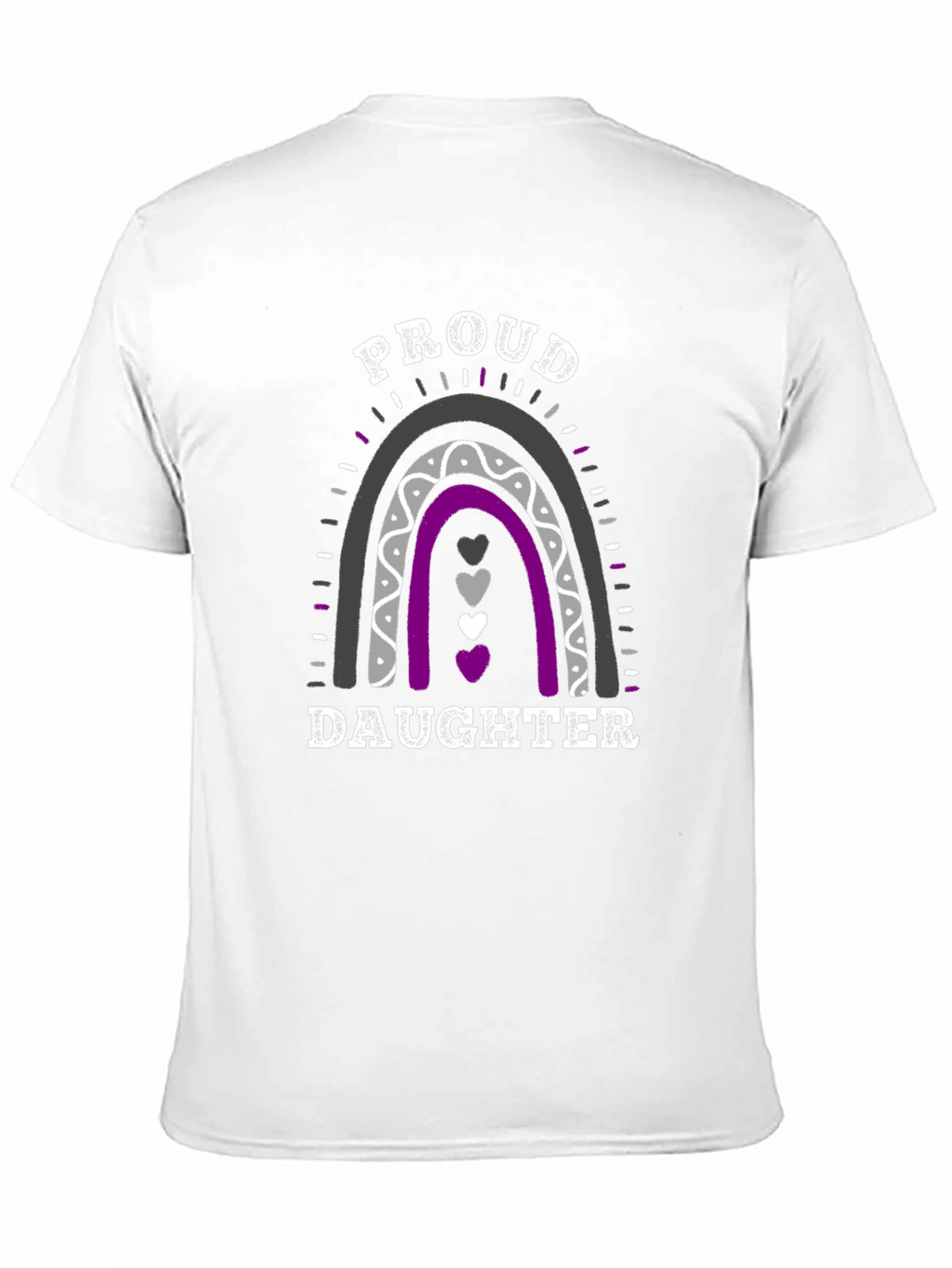 Proud Daughter Rainbow LGBTQ+ T-Shirt