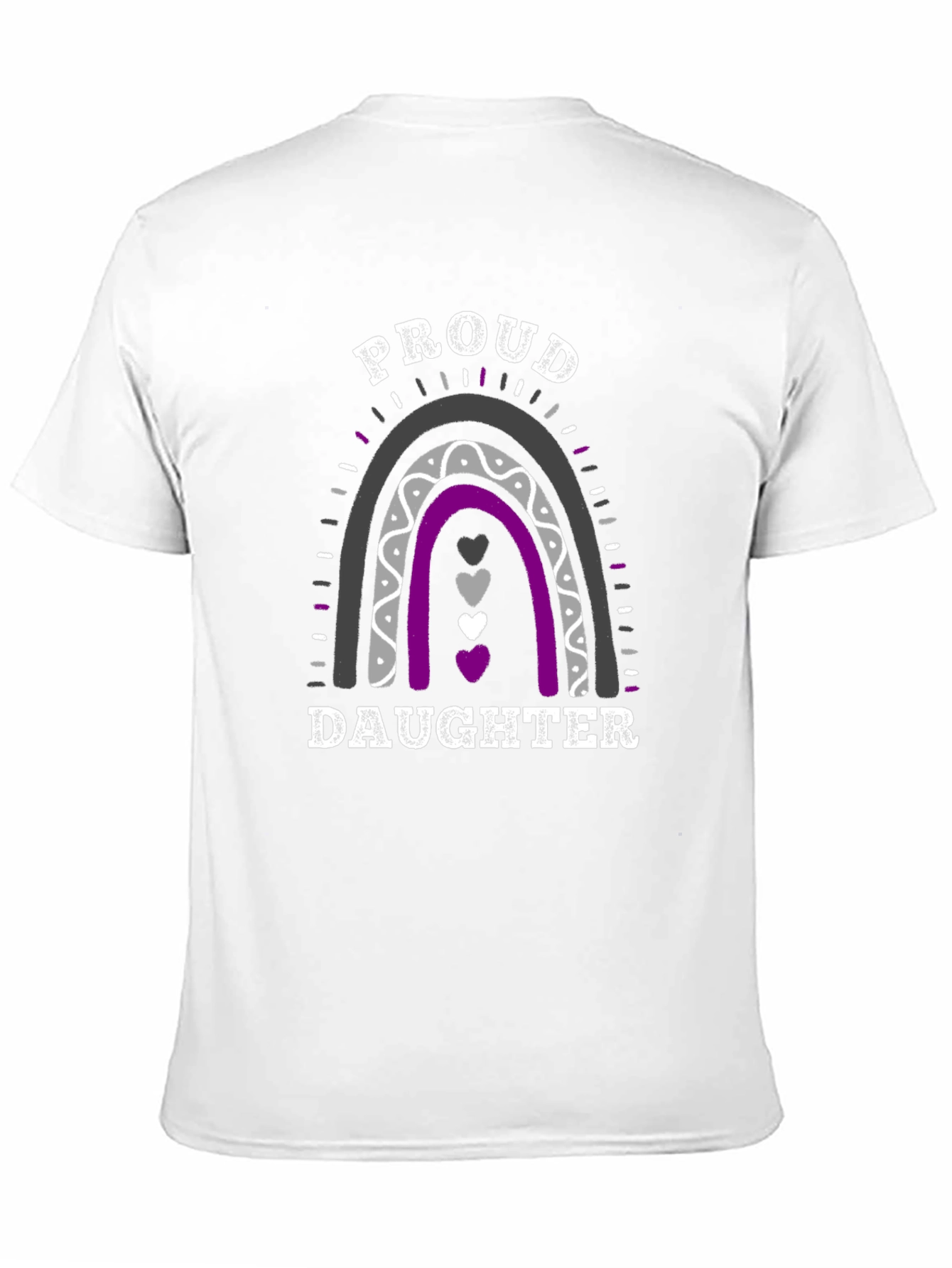 Proud Daughter Rainbow LGBTQ+ T-Shirt
