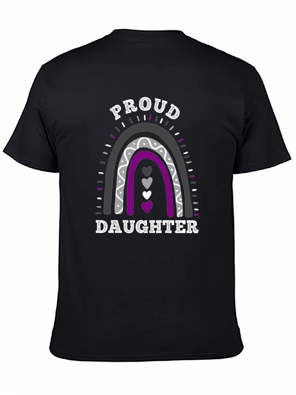 Proud Daughter Rainbow LGBTQ+ T-Shirt