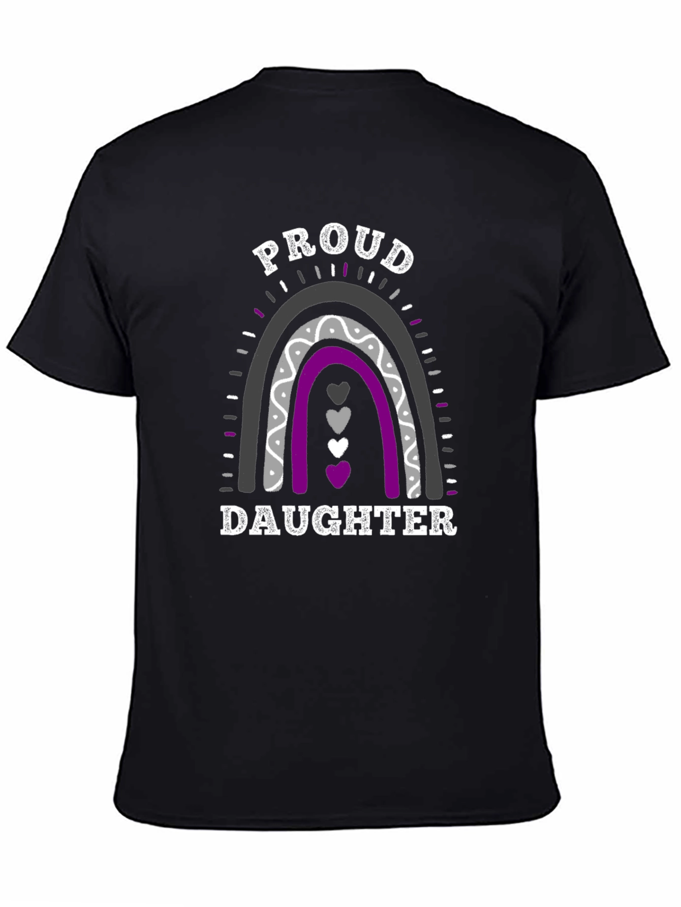 Proud Daughter Rainbow LGBTQ+ T-Shirt