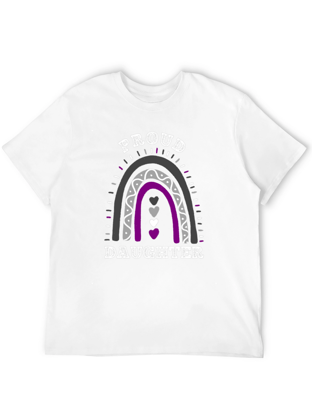 Proud Daughter Rainbow LGBTQ+ T-Shirt