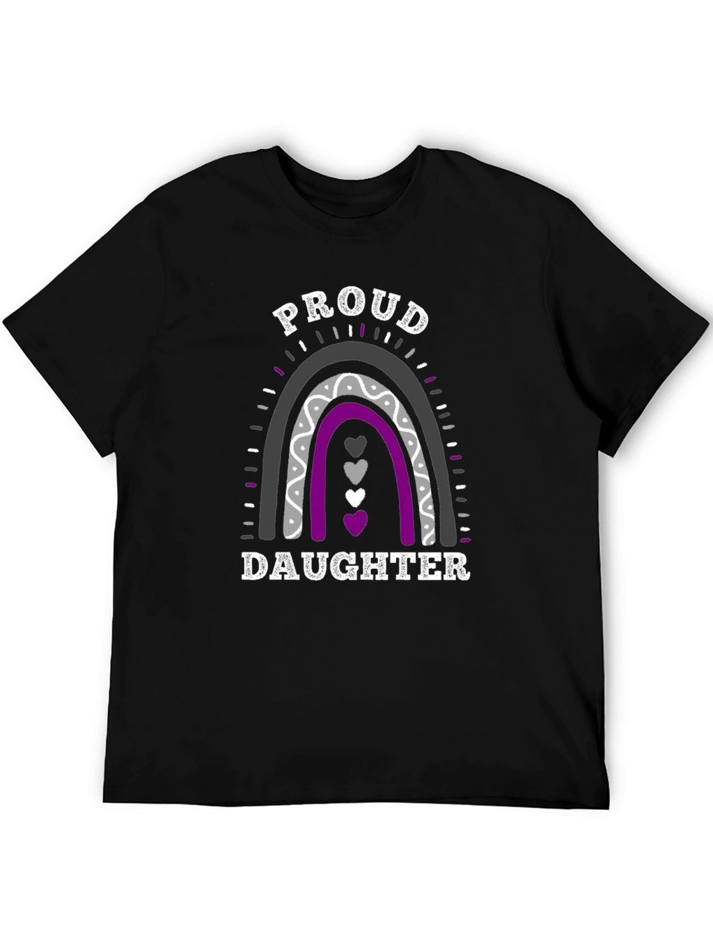 Proud Daughter Rainbow LGBTQ+ T-Shirt