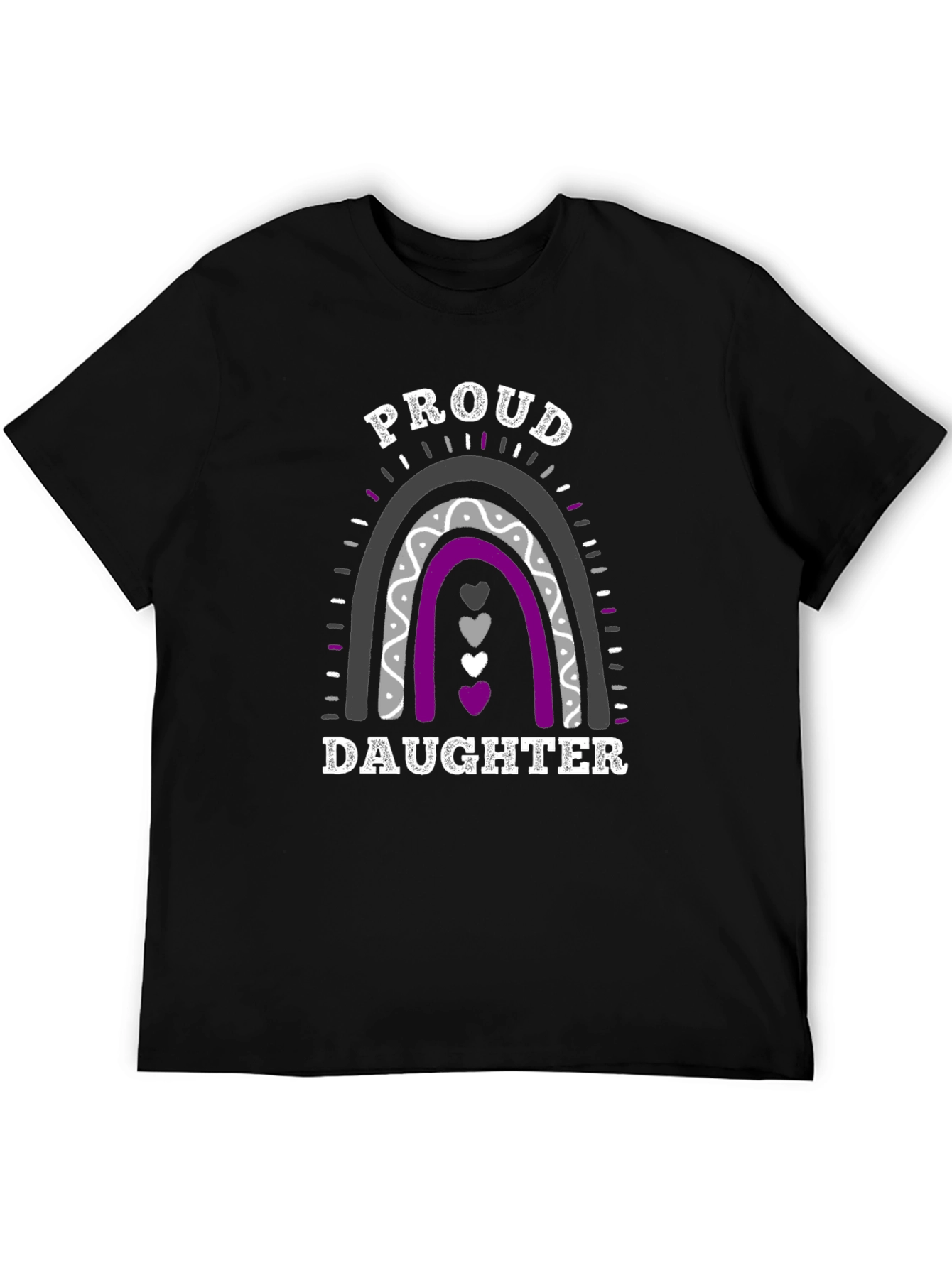 Proud Daughter Rainbow LGBTQ+ T-Shirt