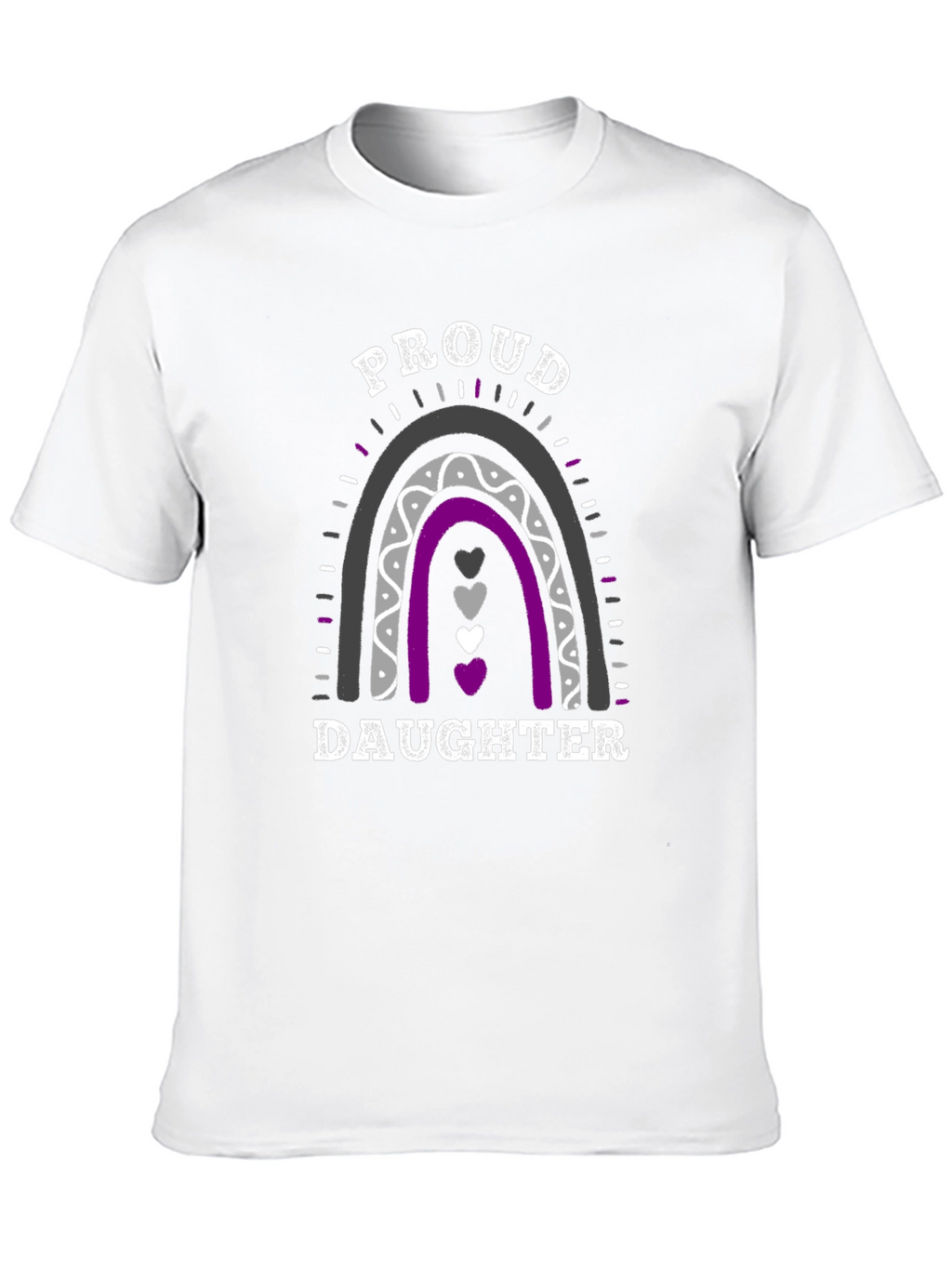 Proud Daughter Rainbow LGBTQ+ T-Shirt
