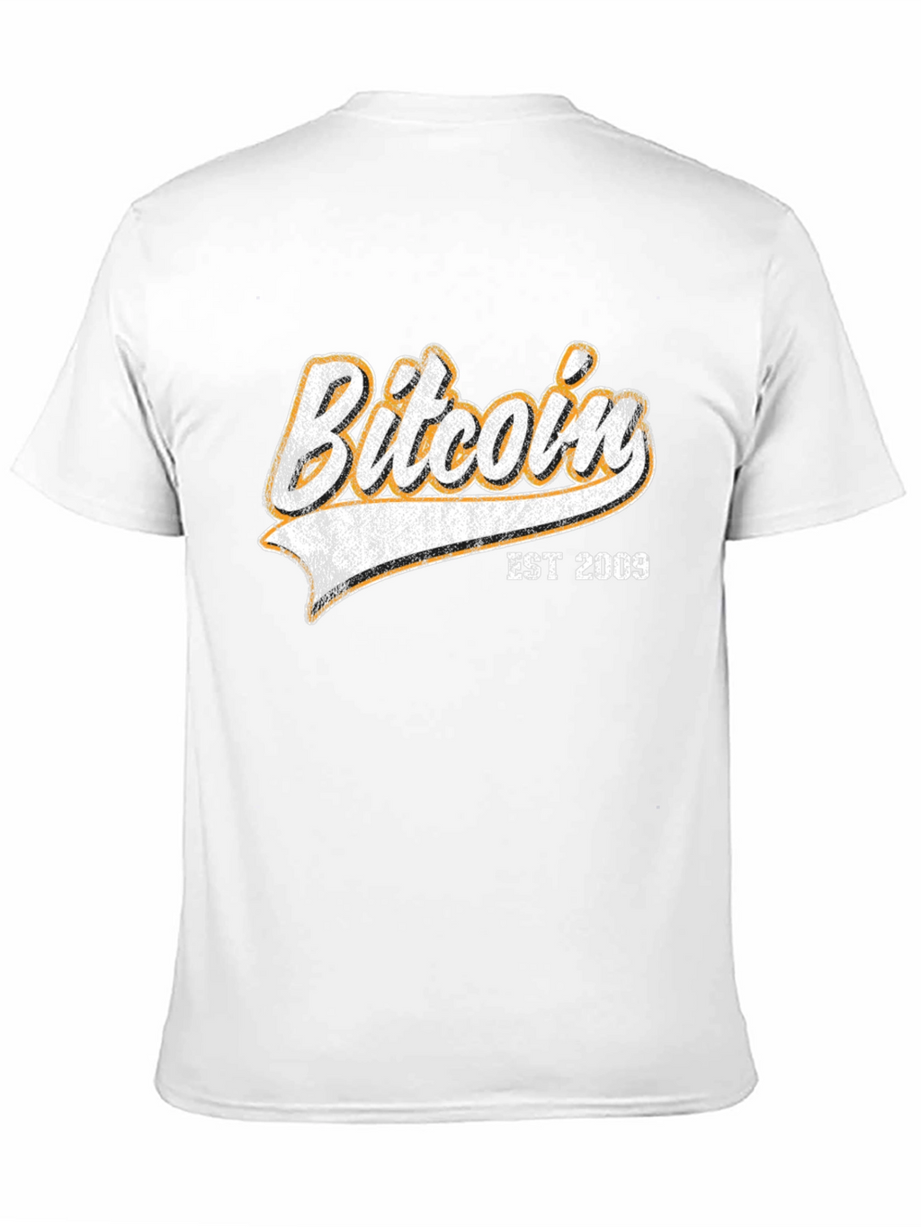 Bitcoin EST 2009 Black Graphic T-Shirt