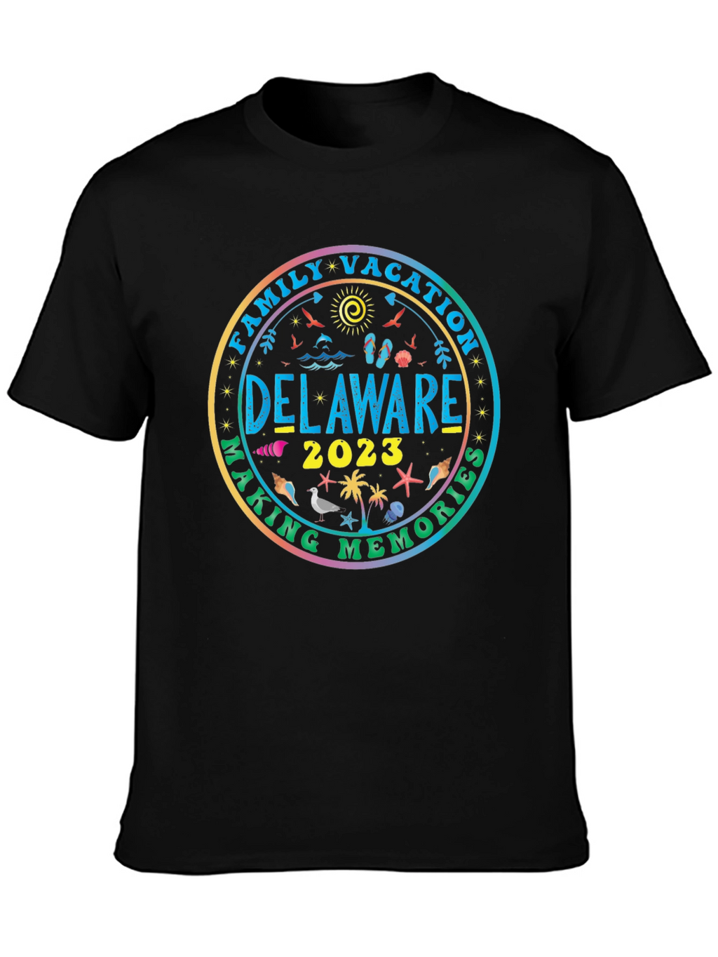 Delaware Family Vacation 2023 T-Shirt