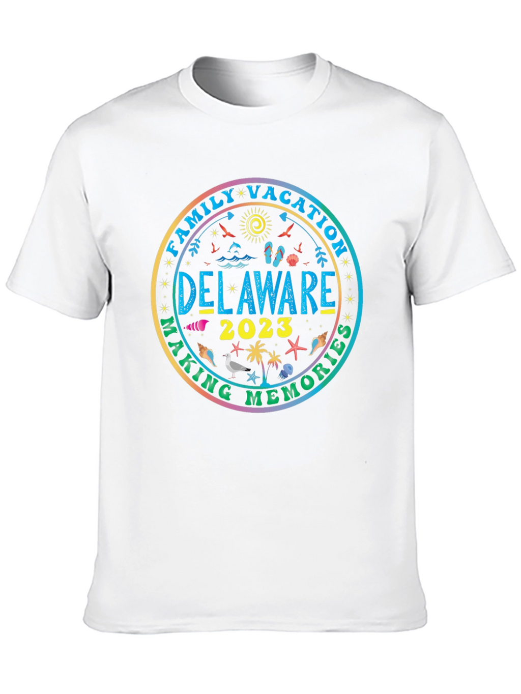 Delaware Family Vacation 2023 T-Shirt