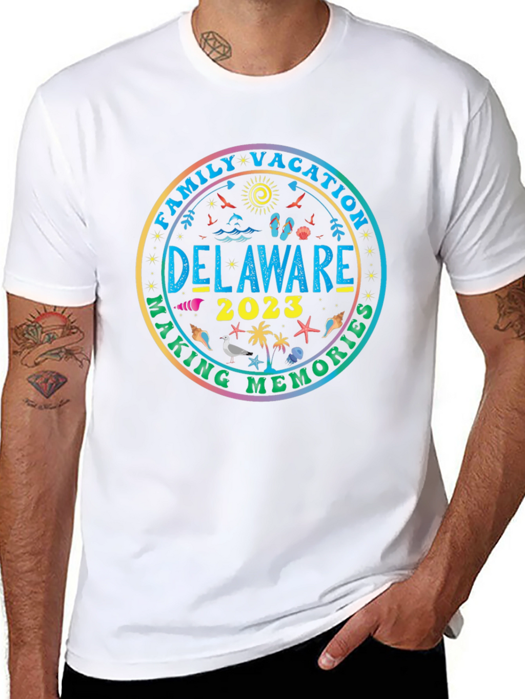 Delaware Family Vacation 2023 T-Shirt