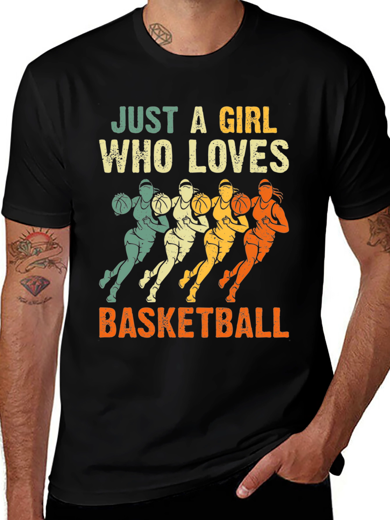 Basketball Lover Graphic T-Shirt