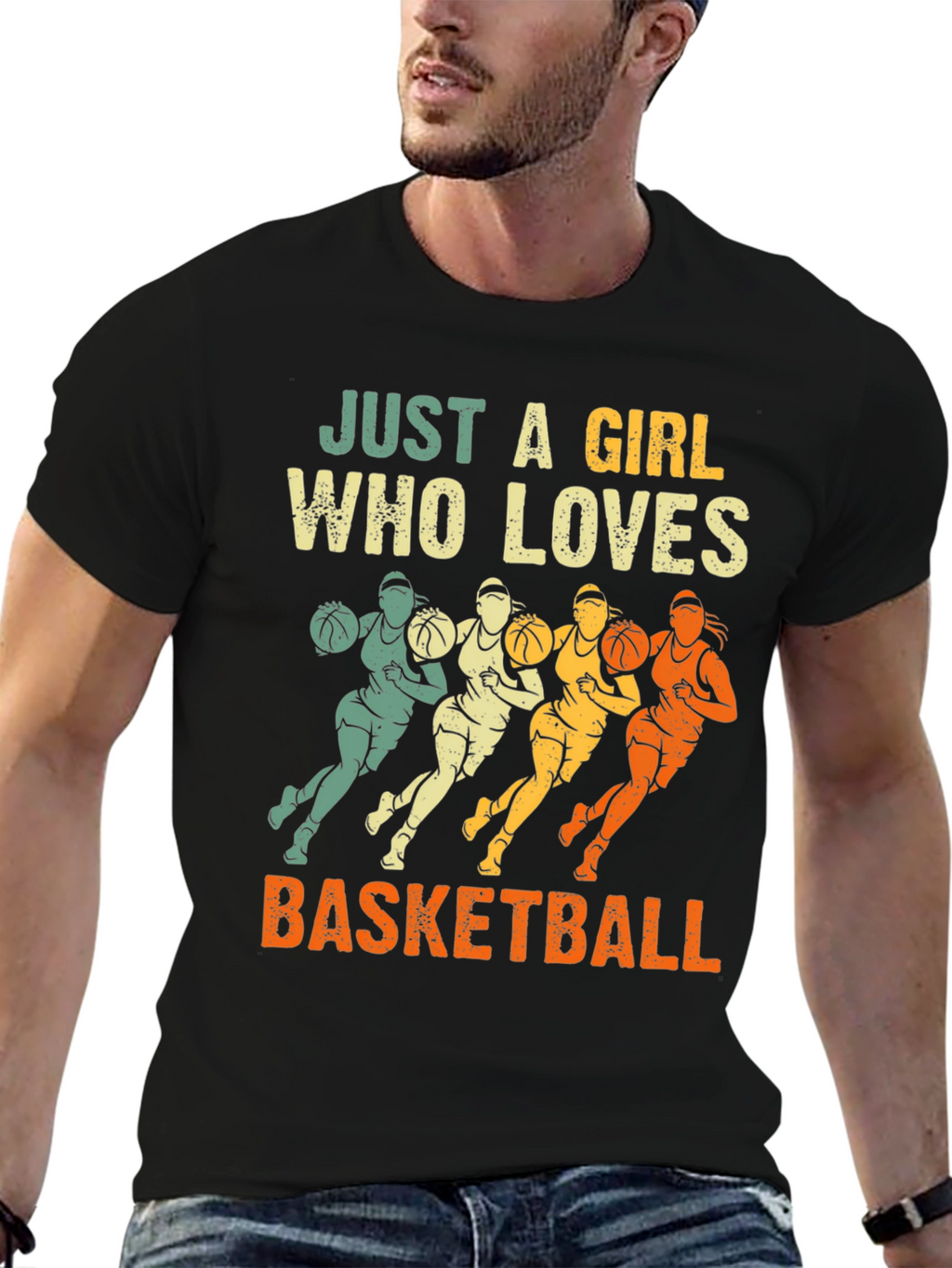 Basketball Lover Graphic T-Shirt