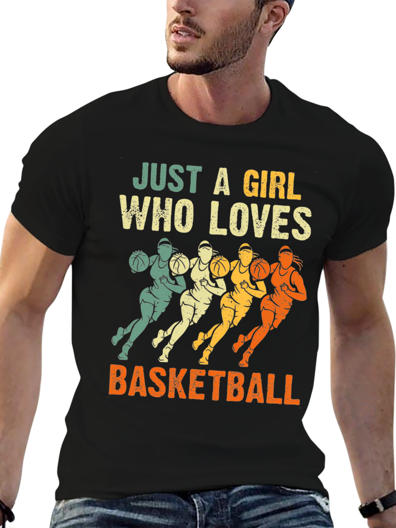 Basketball Lover Graphic T-Shirt
