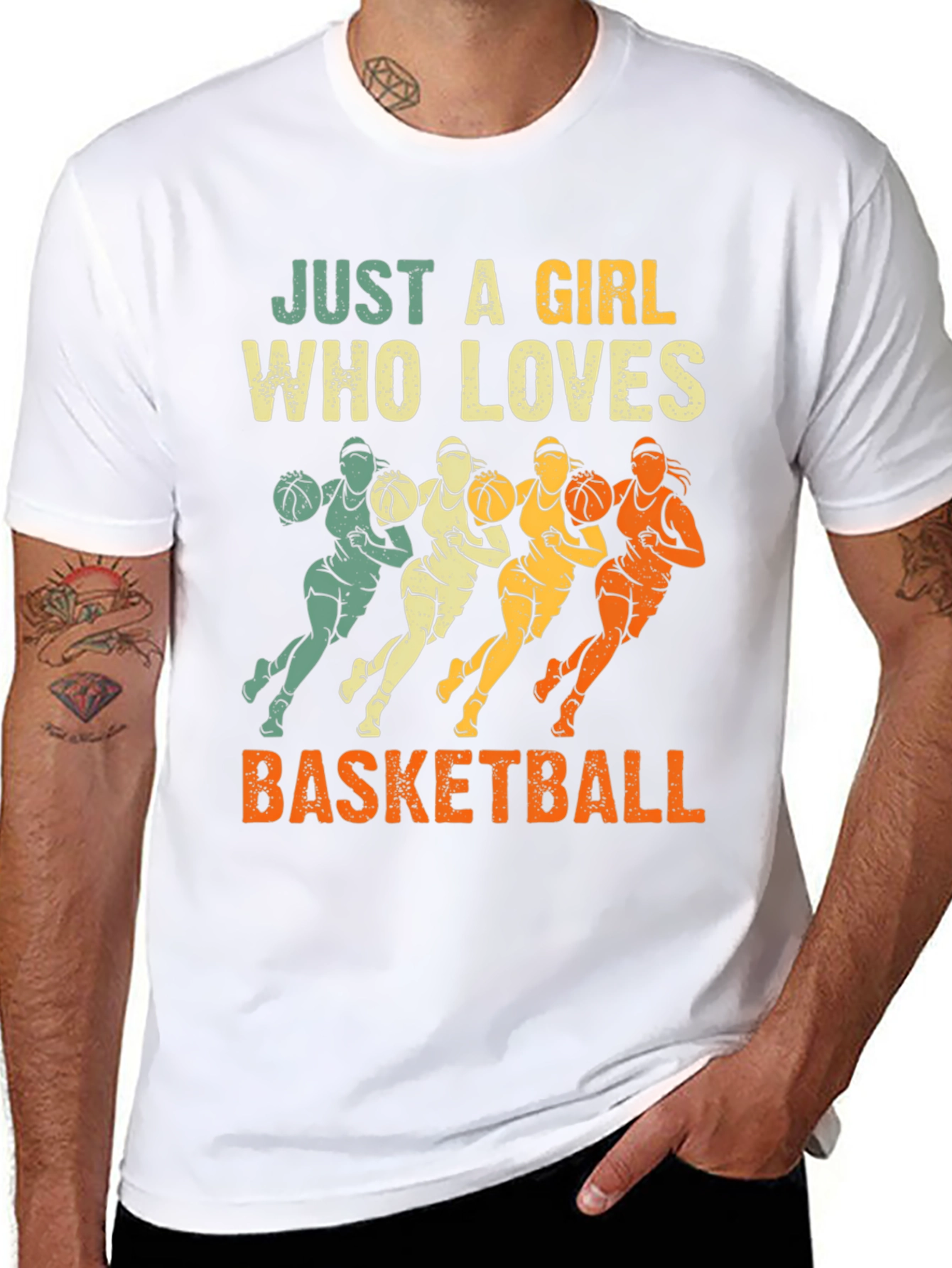 Basketball Lover Graphic T-Shirt