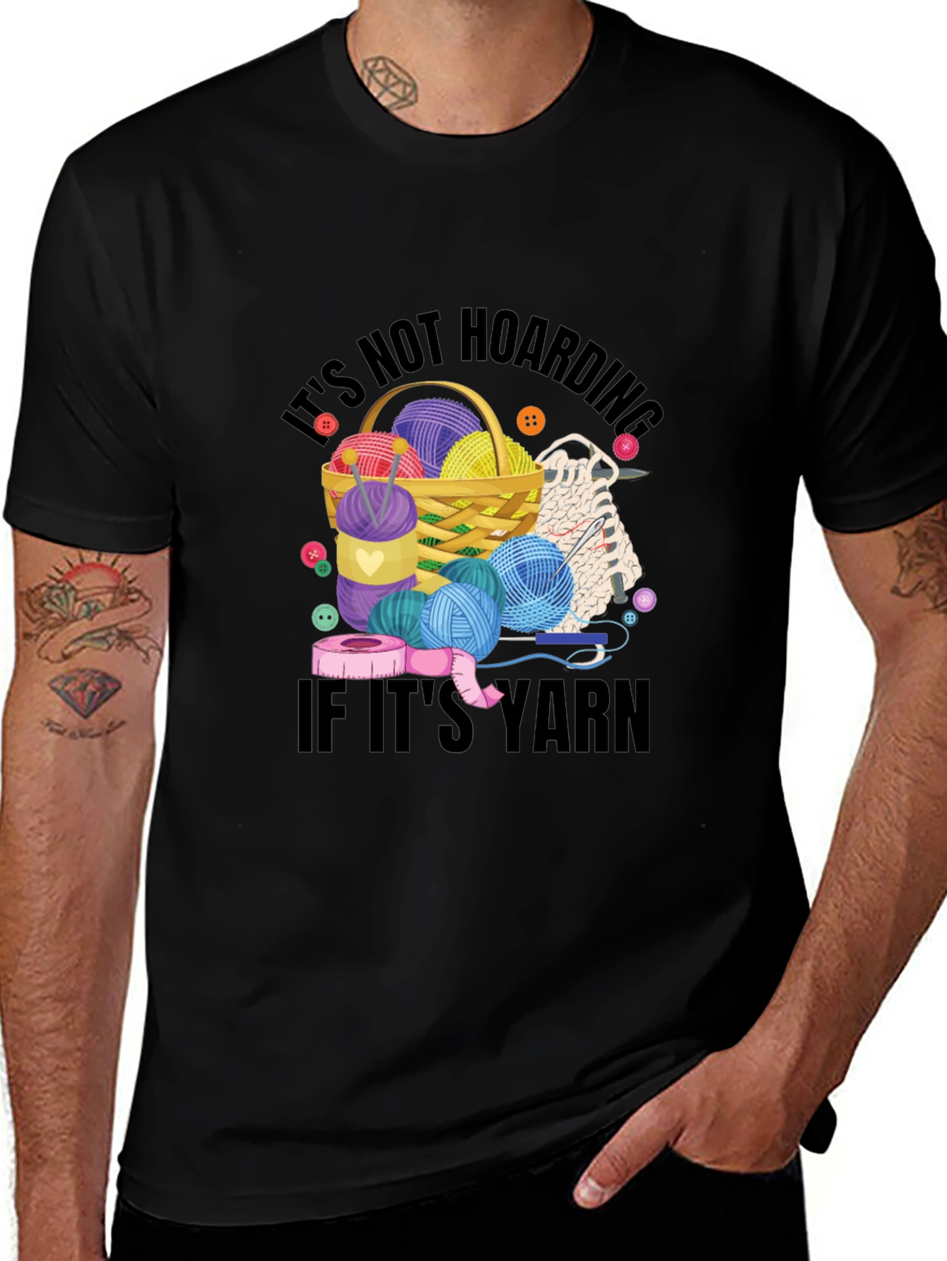 Its Not Hoarding If Its Yarn T-Shirt