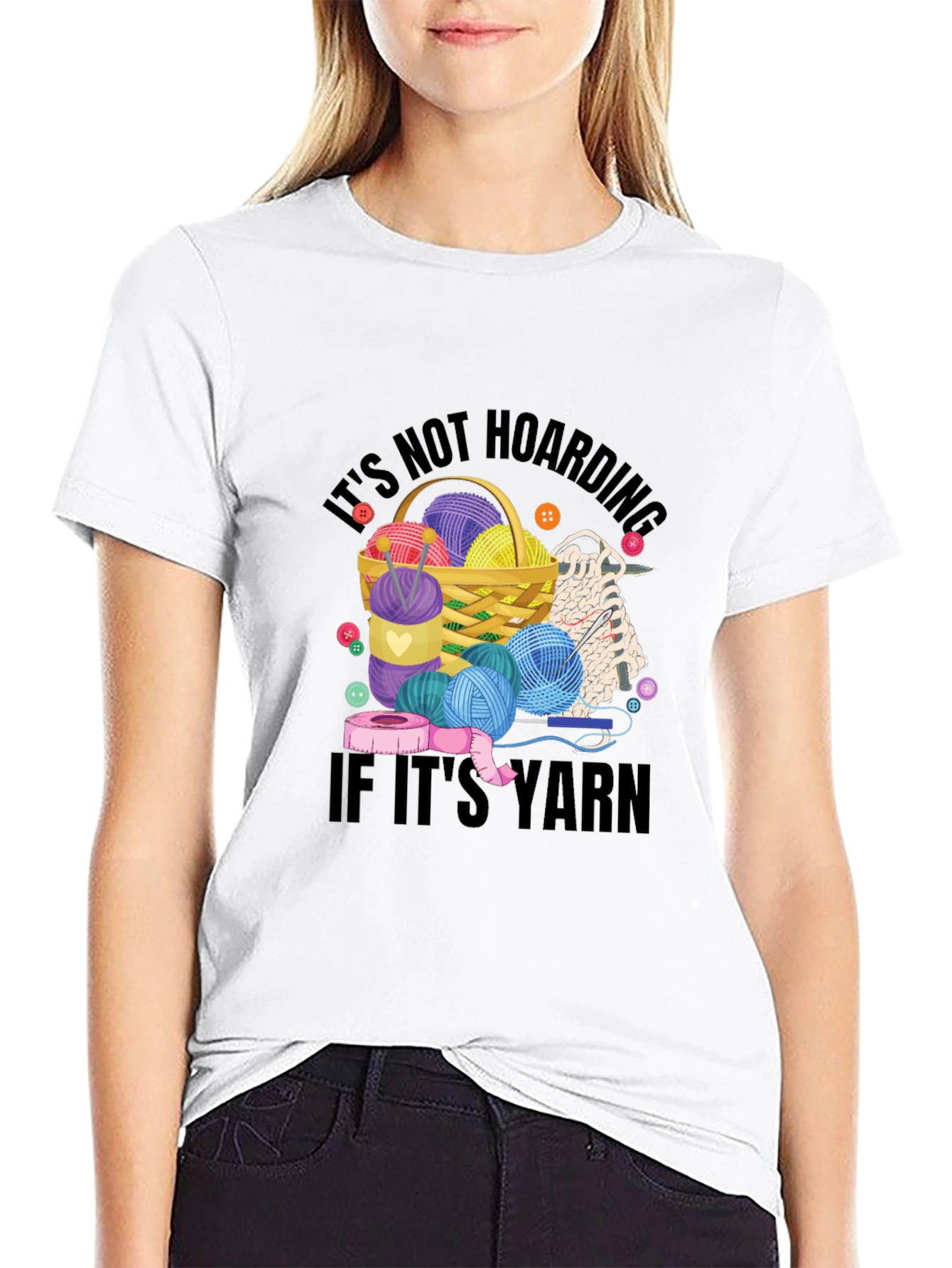 Its Not Hoarding If Its Yarn T-Shirt