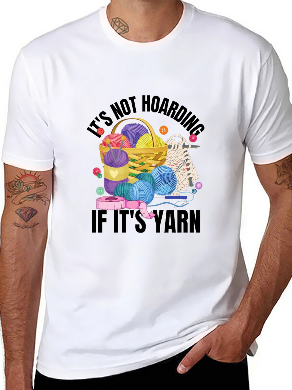 Its Not Hoarding If Its Yarn T-Shirt