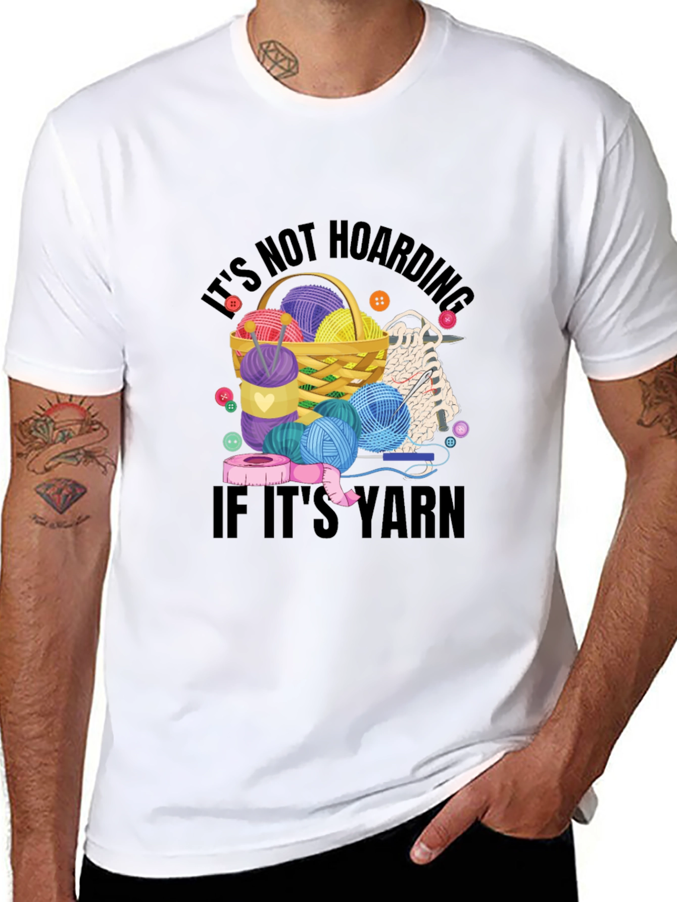 Its Not Hoarding If Its Yarn T-Shirt