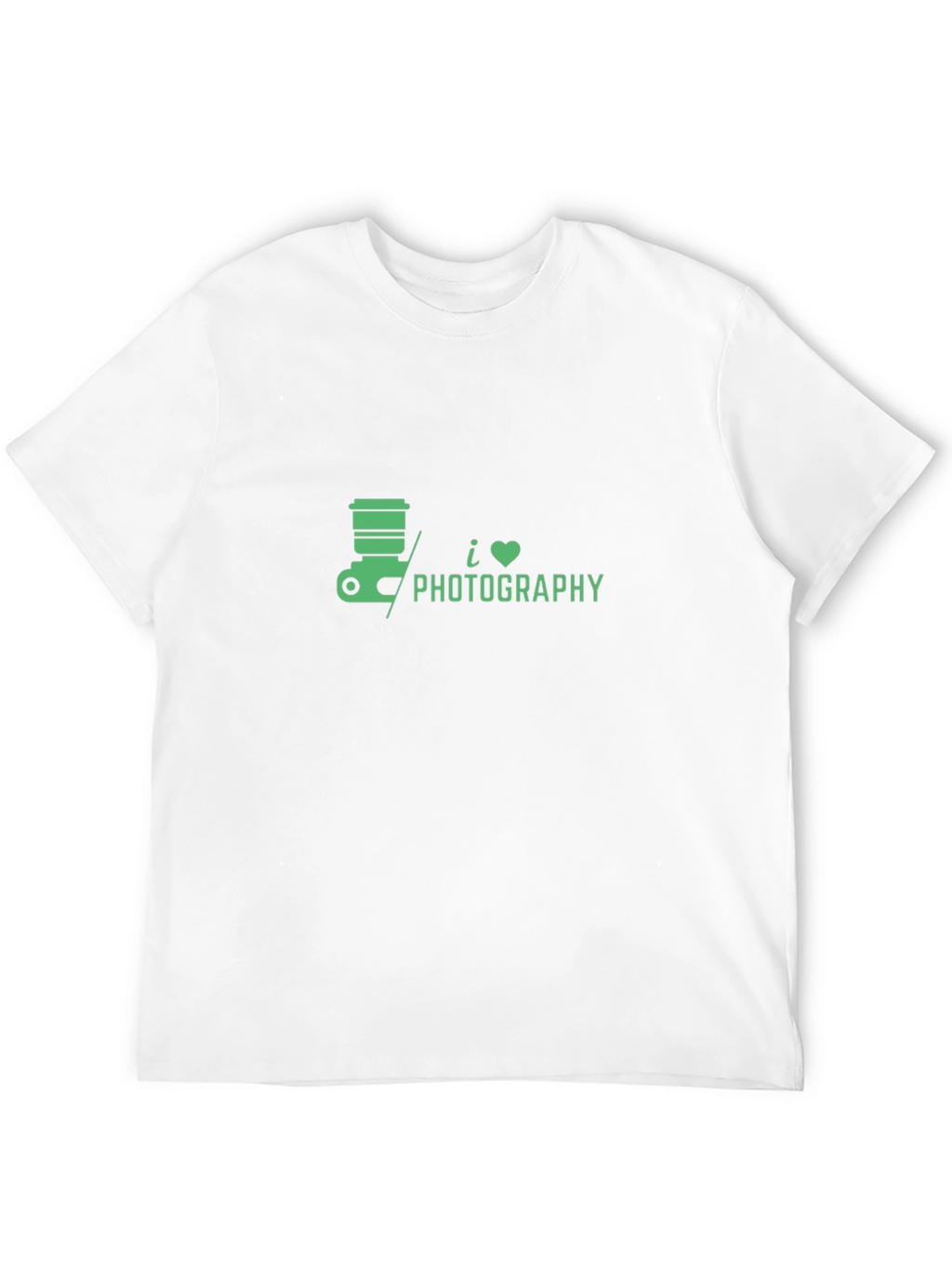 I Love Photography Black T-Shirt