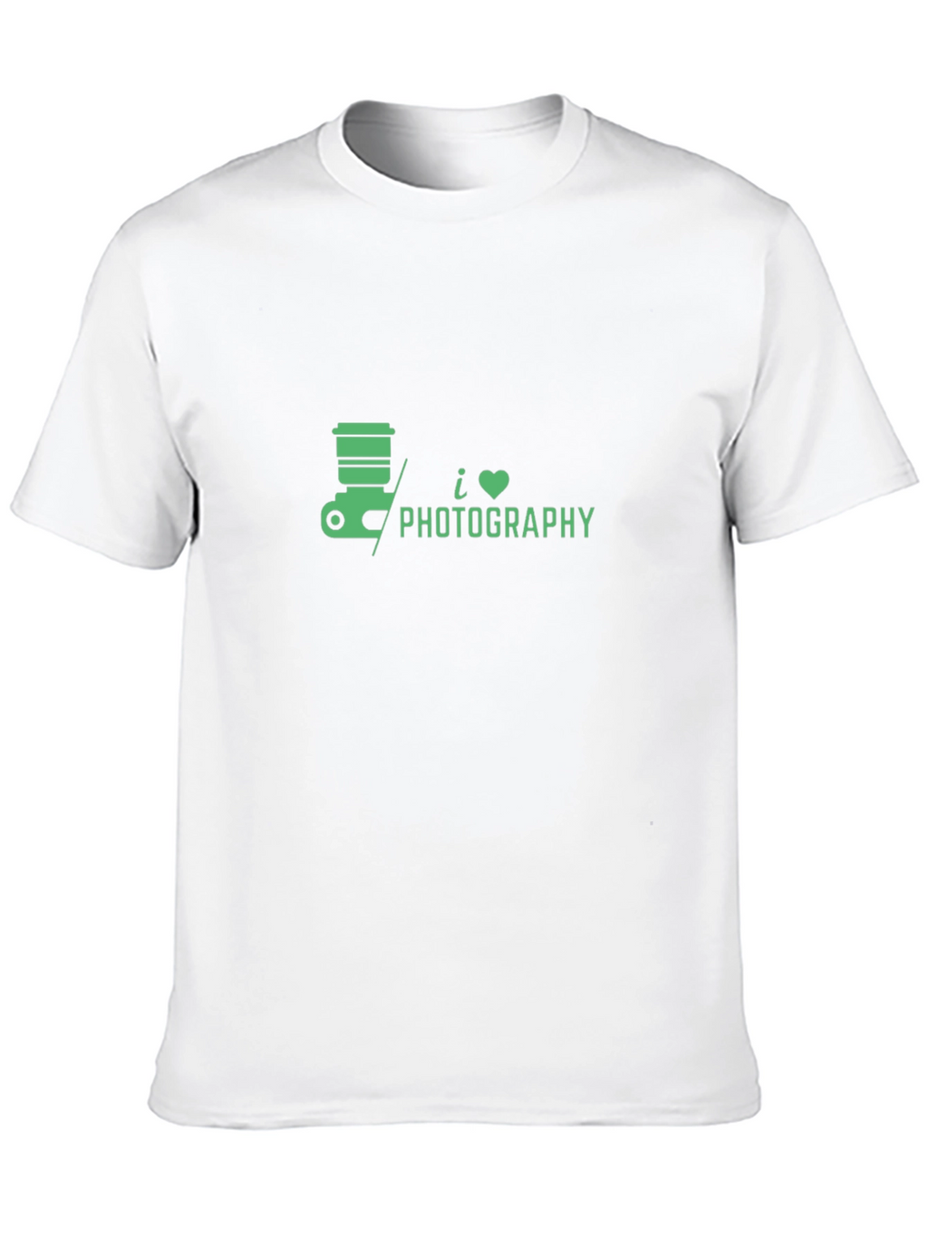 I Love Photography Black T-Shirt
