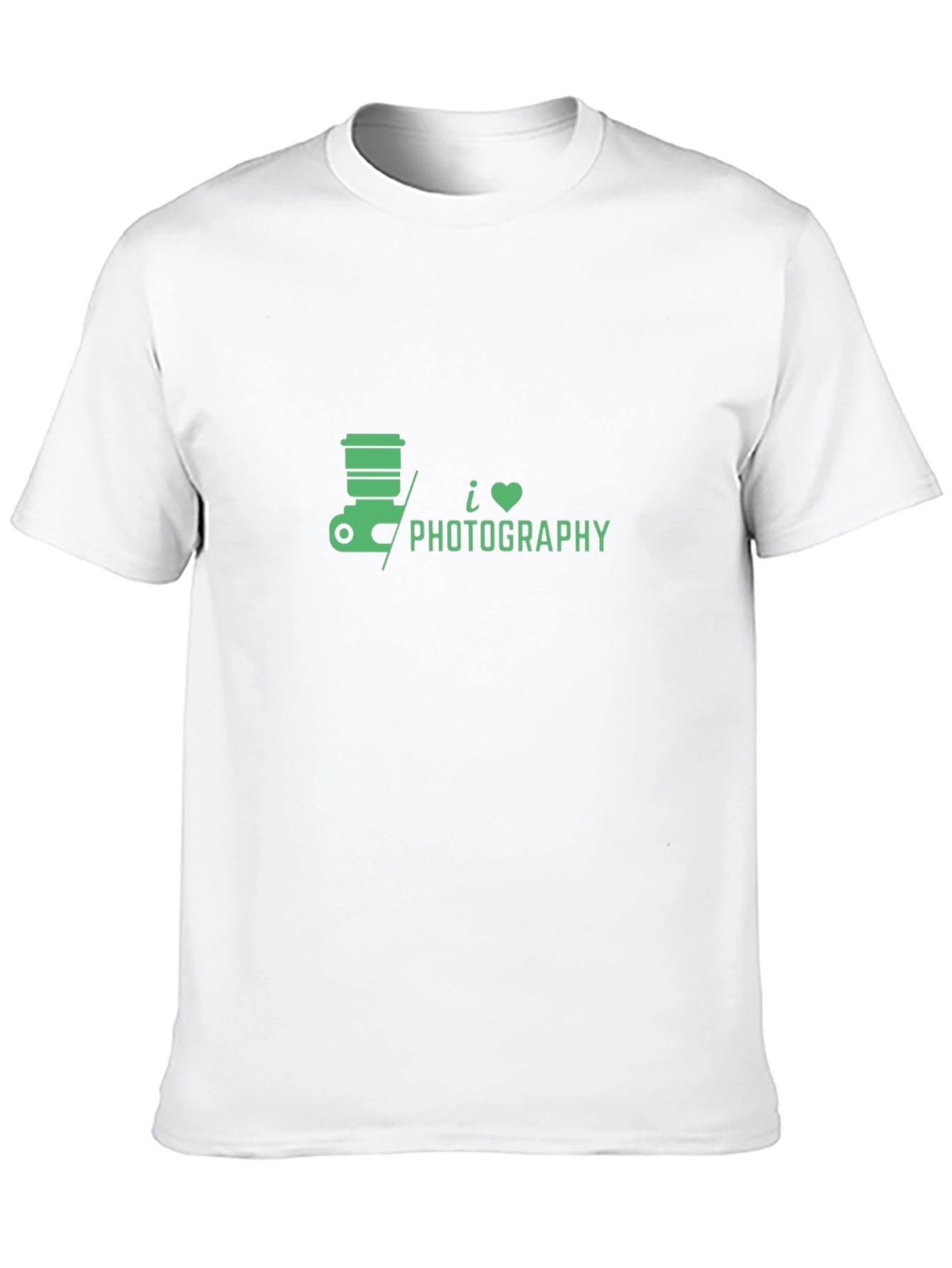 I Love Photography Black T-Shirt