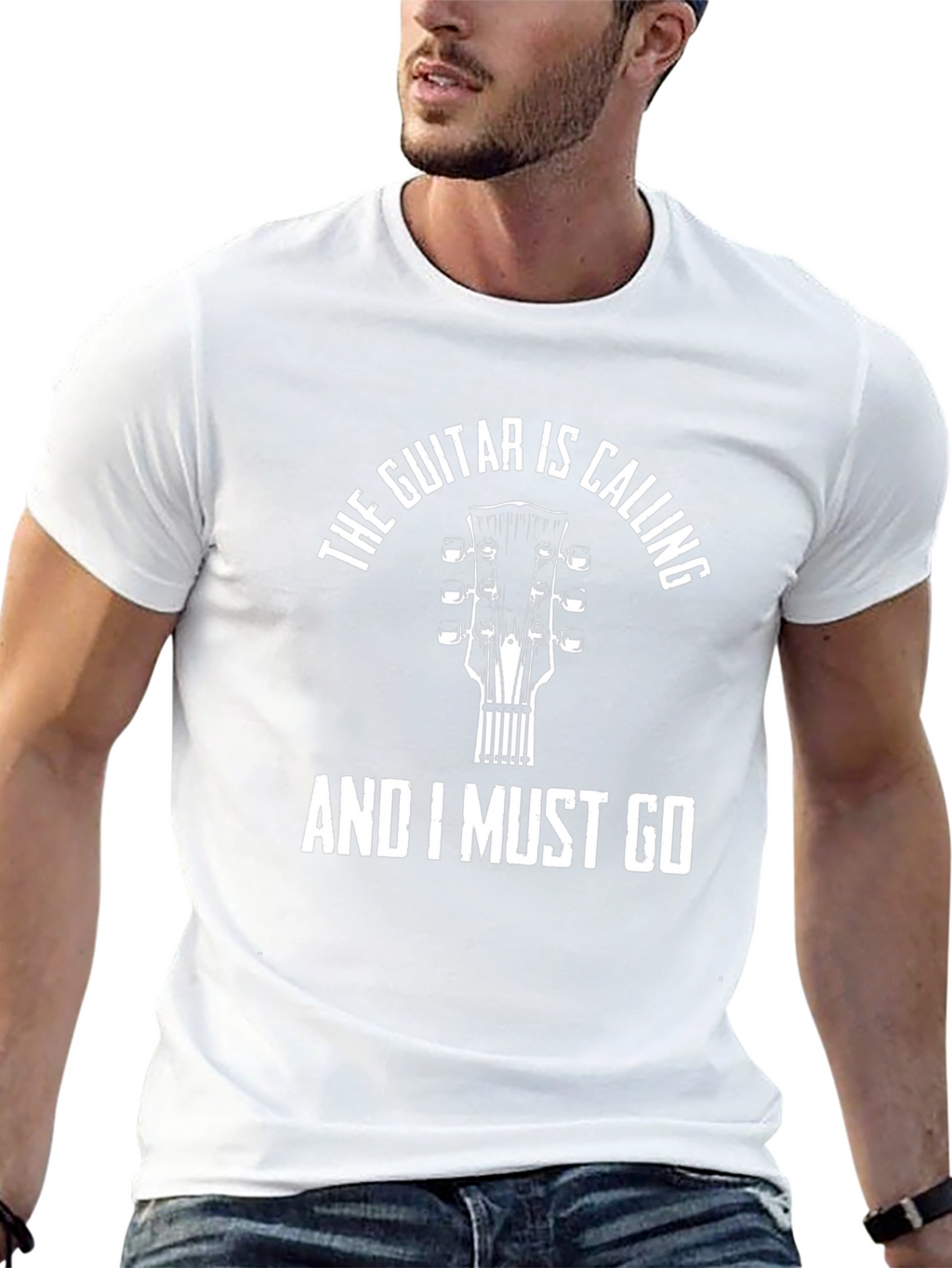 The Guitar is Calling T-Shirt - Music Lover Tee