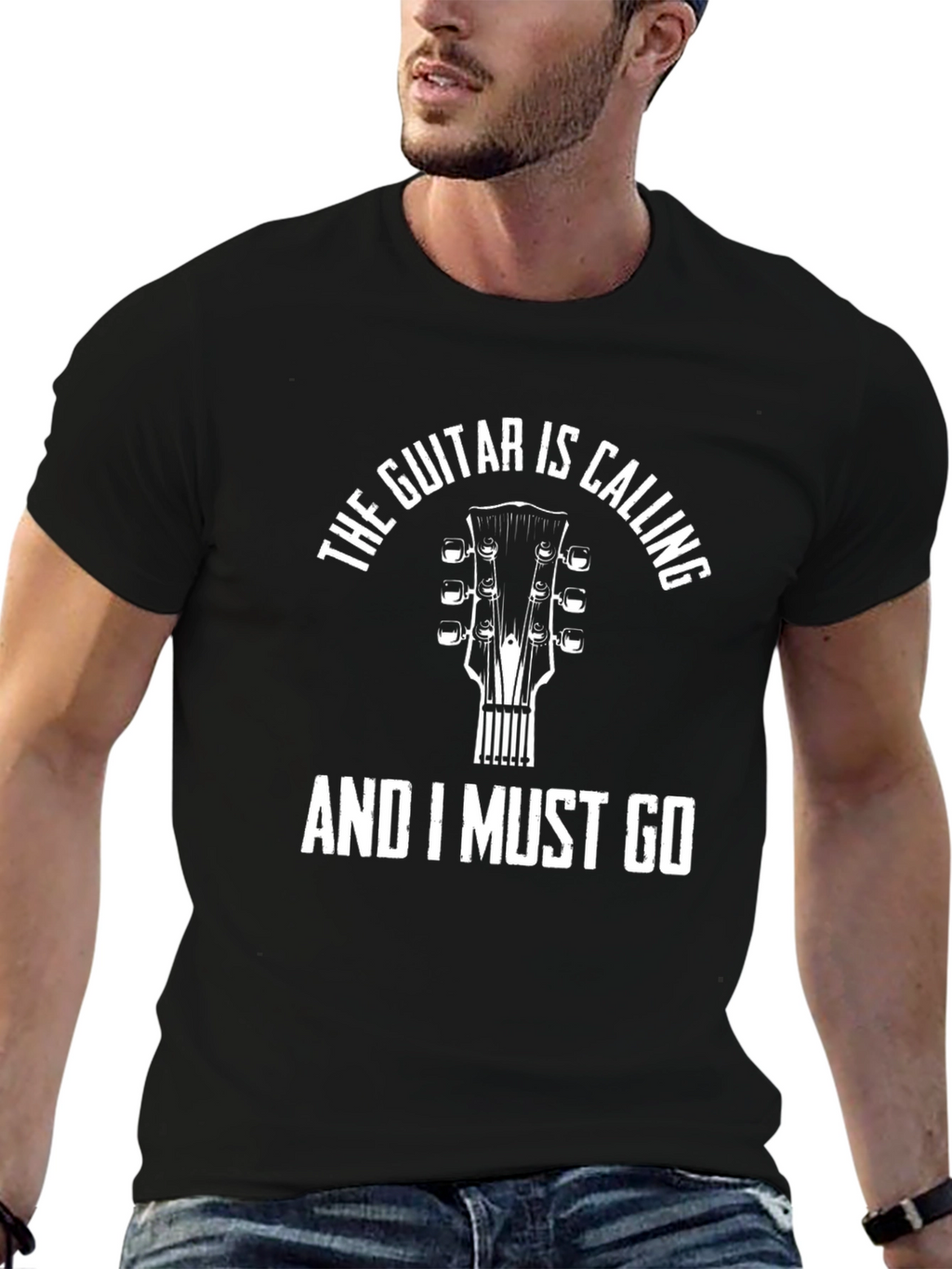 The Guitar is Calling T-Shirt - Music Lover Tee